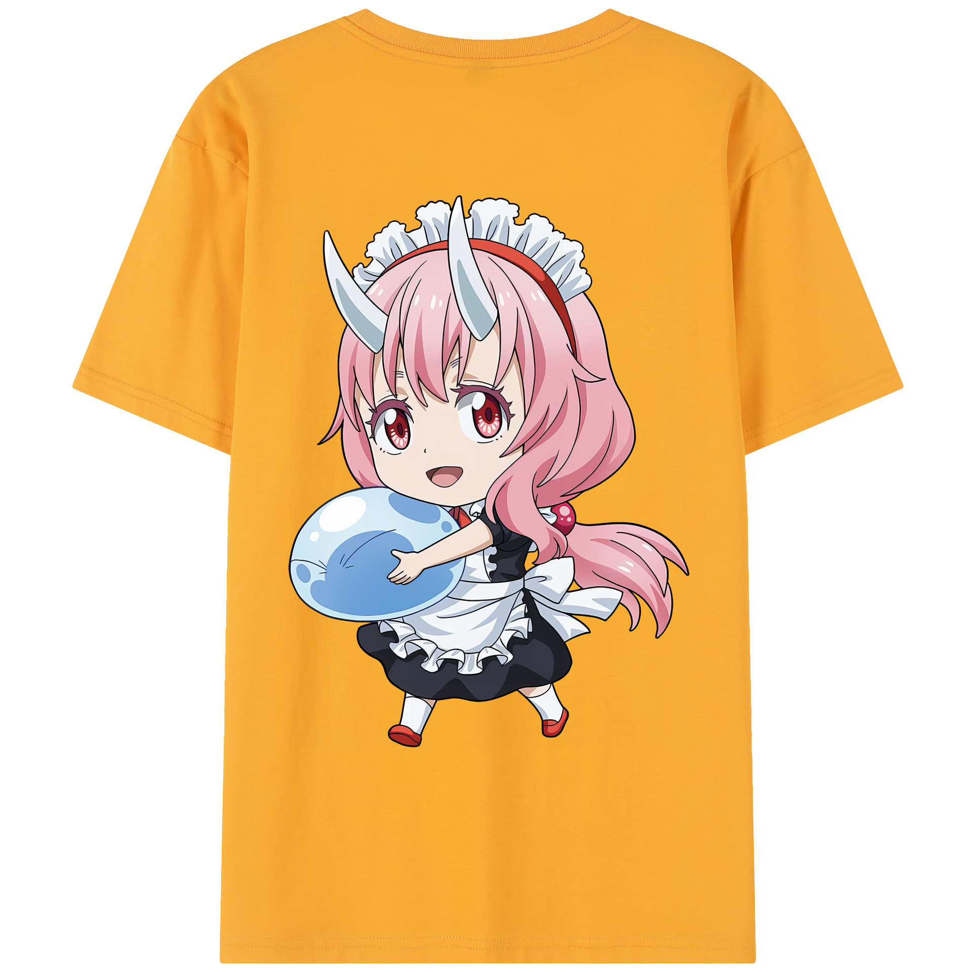 （画像用） 転スラ Regarding Reincarnated to Slime レディース半袖Tシャツ(バックプリント)