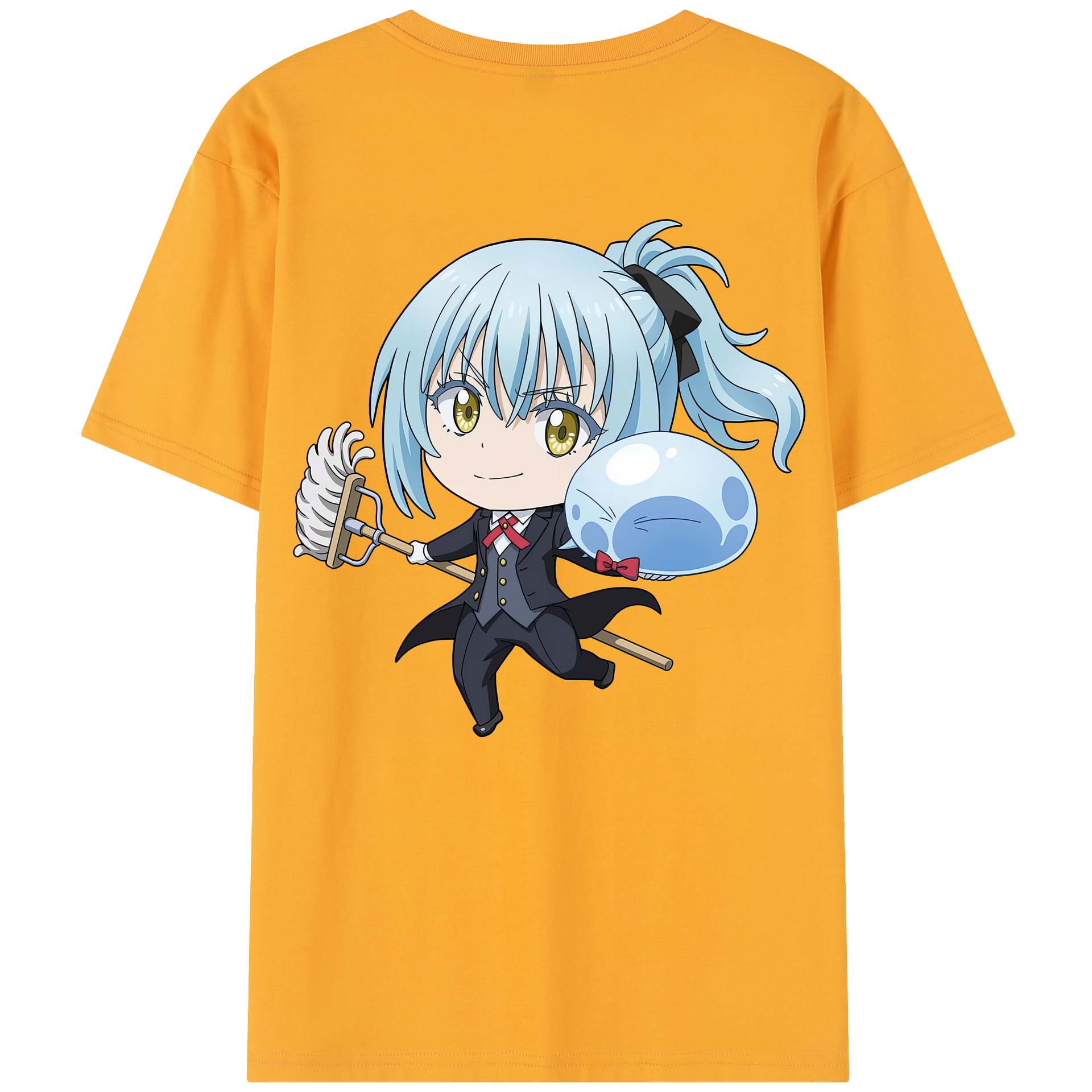 （画像用） 転スラ Regarding Reincarnated to Slime レディース半袖Tシャツ(バックプリント)