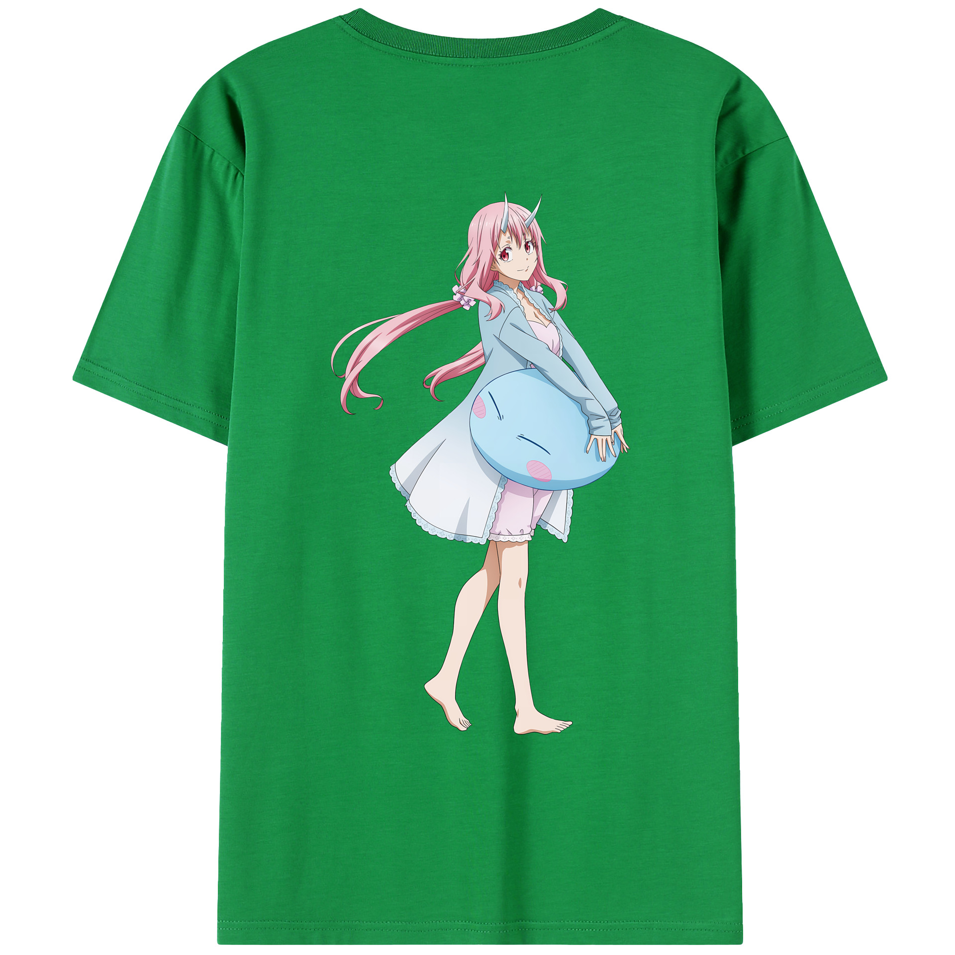（画像用） 転スラ Regarding Reincarnated to Slime レディース半袖Tシャツ(バックプリント)