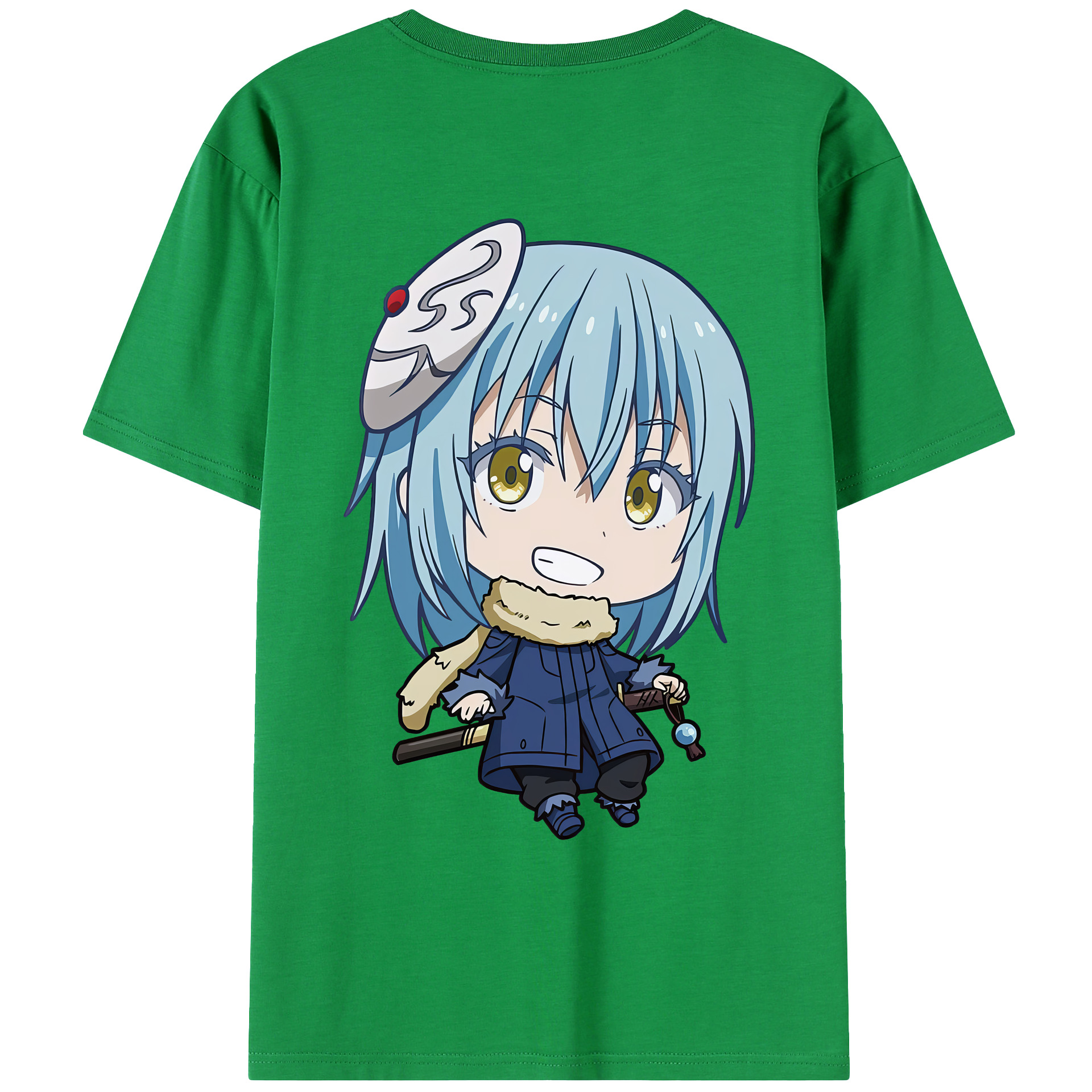 （画像用） 転スラ Regarding Reincarnated to Slime レディース半袖Tシャツ(バックプリント)