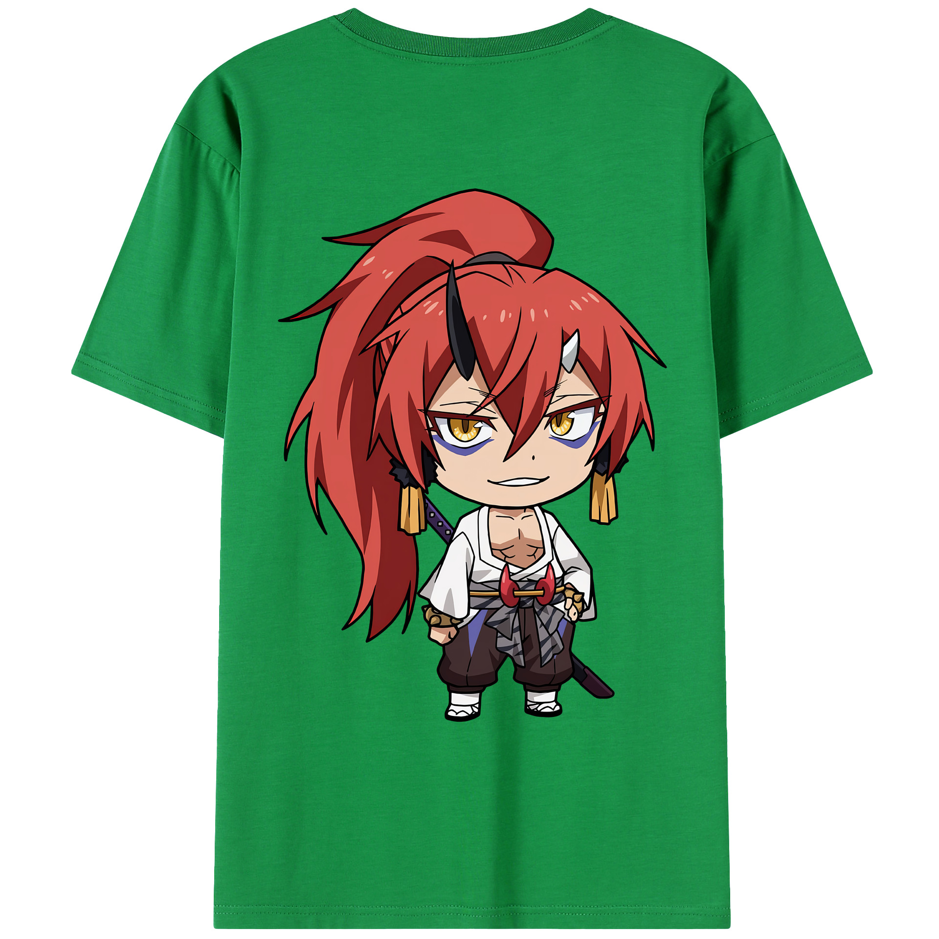 （画像用） 転スラ Regarding Reincarnated to Slime レディース半袖Tシャツ(バックプリント)