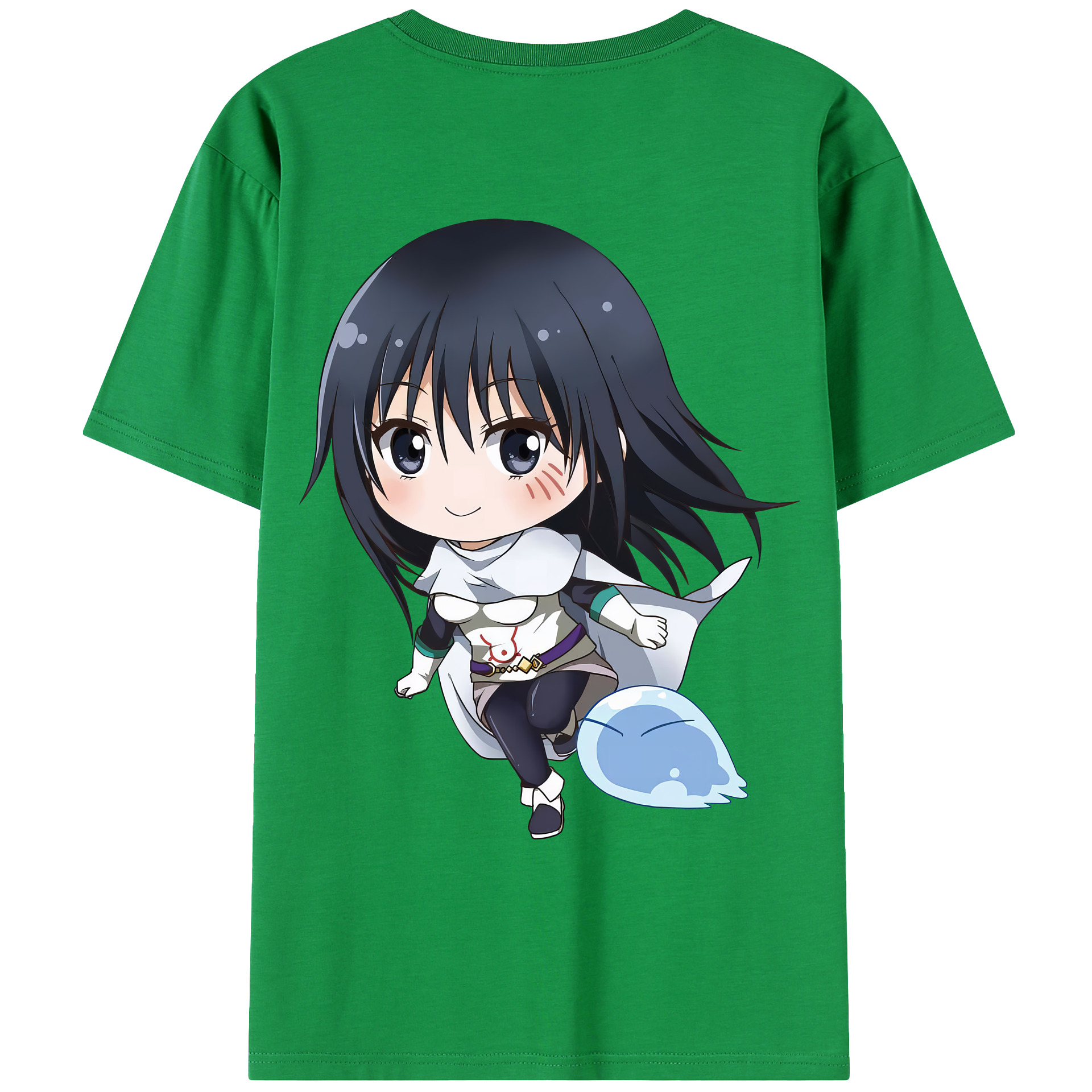 （画像用） 転スラ Regarding Reincarnated to Slime レディース半袖Tシャツ(バックプリント)