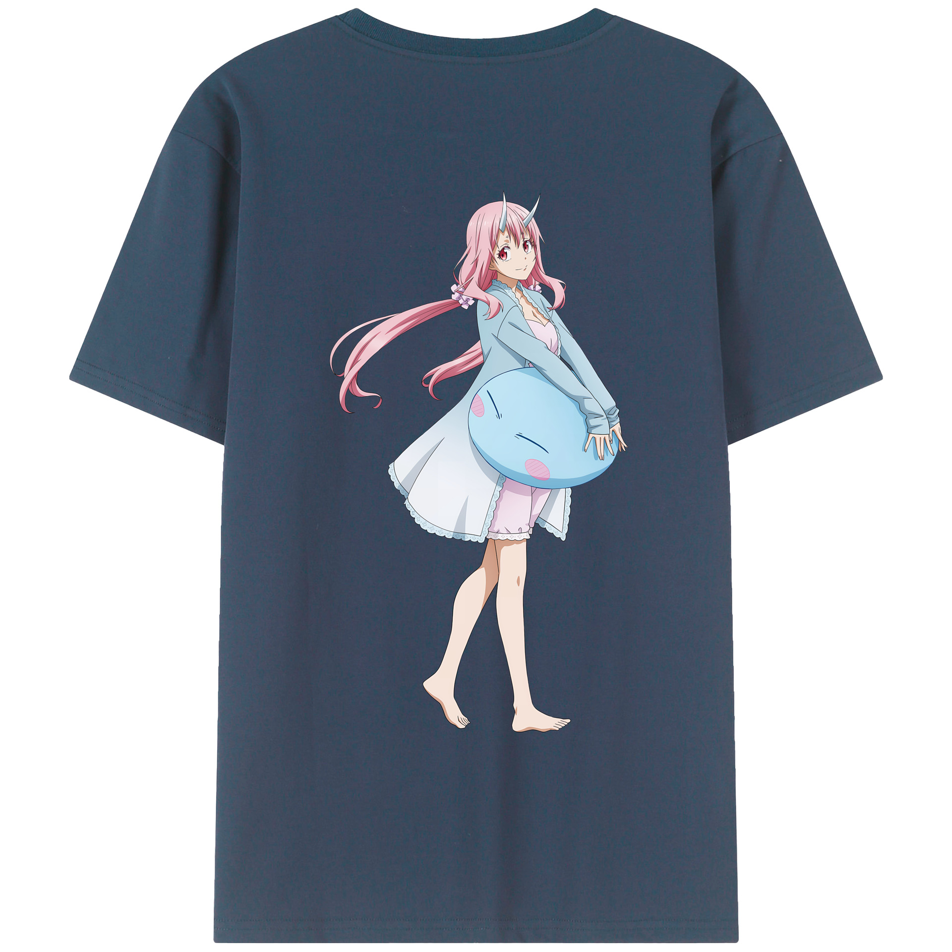 （画像用） 転スラ Regarding Reincarnated to Slime レディース半袖Tシャツ(バックプリント)