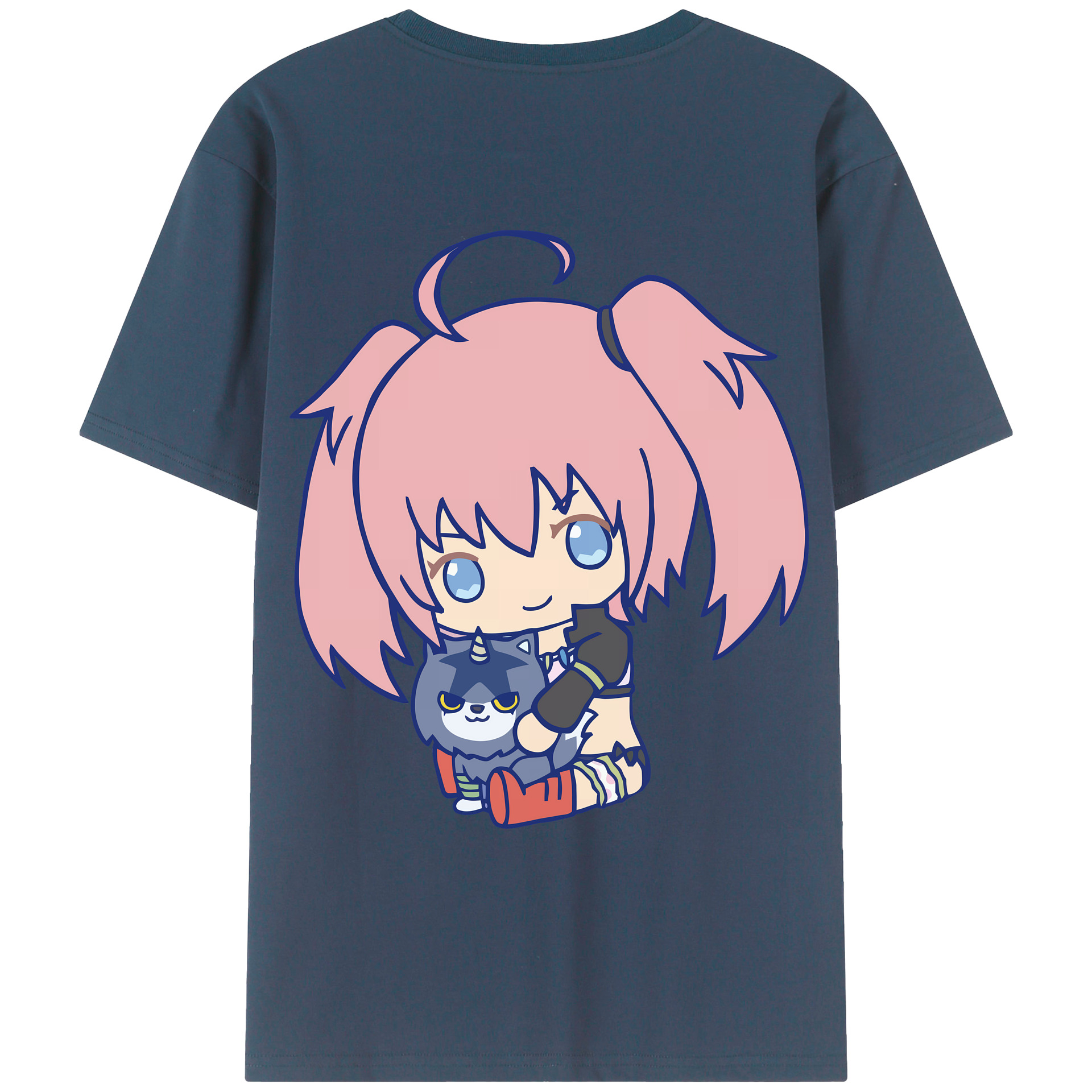 （画像用） 転スラ Regarding Reincarnated to Slime レディース半袖Tシャツ(バックプリント)