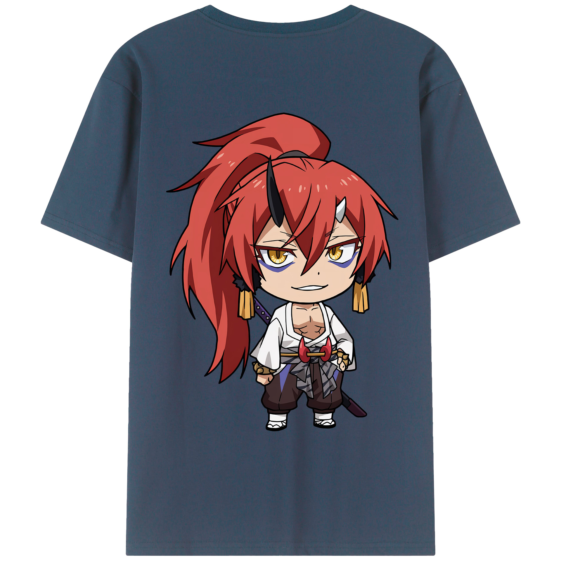 （画像用） 転スラ Regarding Reincarnated to Slime レディース半袖Tシャツ(バックプリント)