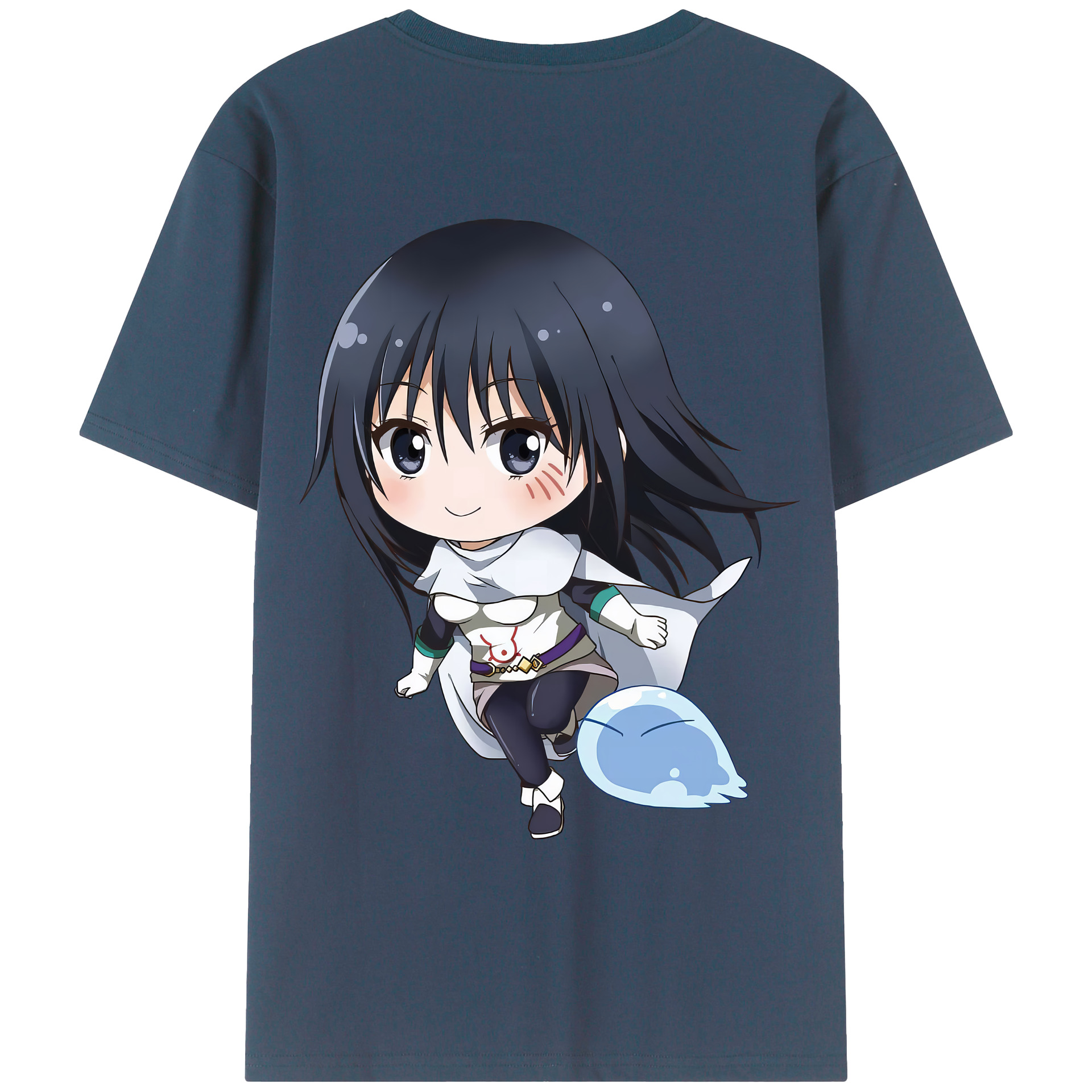 （画像用） 転スラ Regarding Reincarnated to Slime レディース半袖Tシャツ(バックプリント)