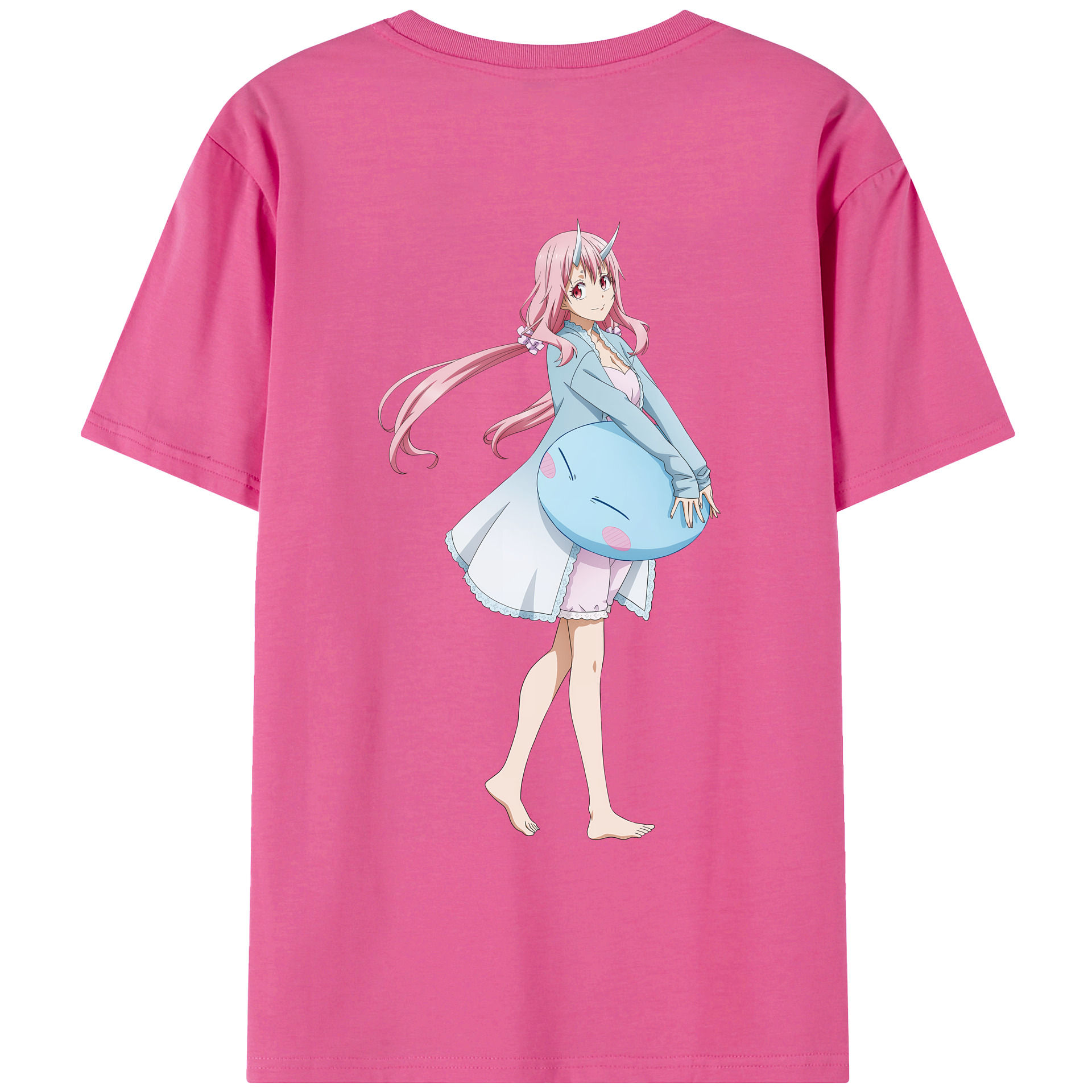 （画像用） 転スラ Regarding Reincarnated to Slime レディース半袖Tシャツ(バックプリント)