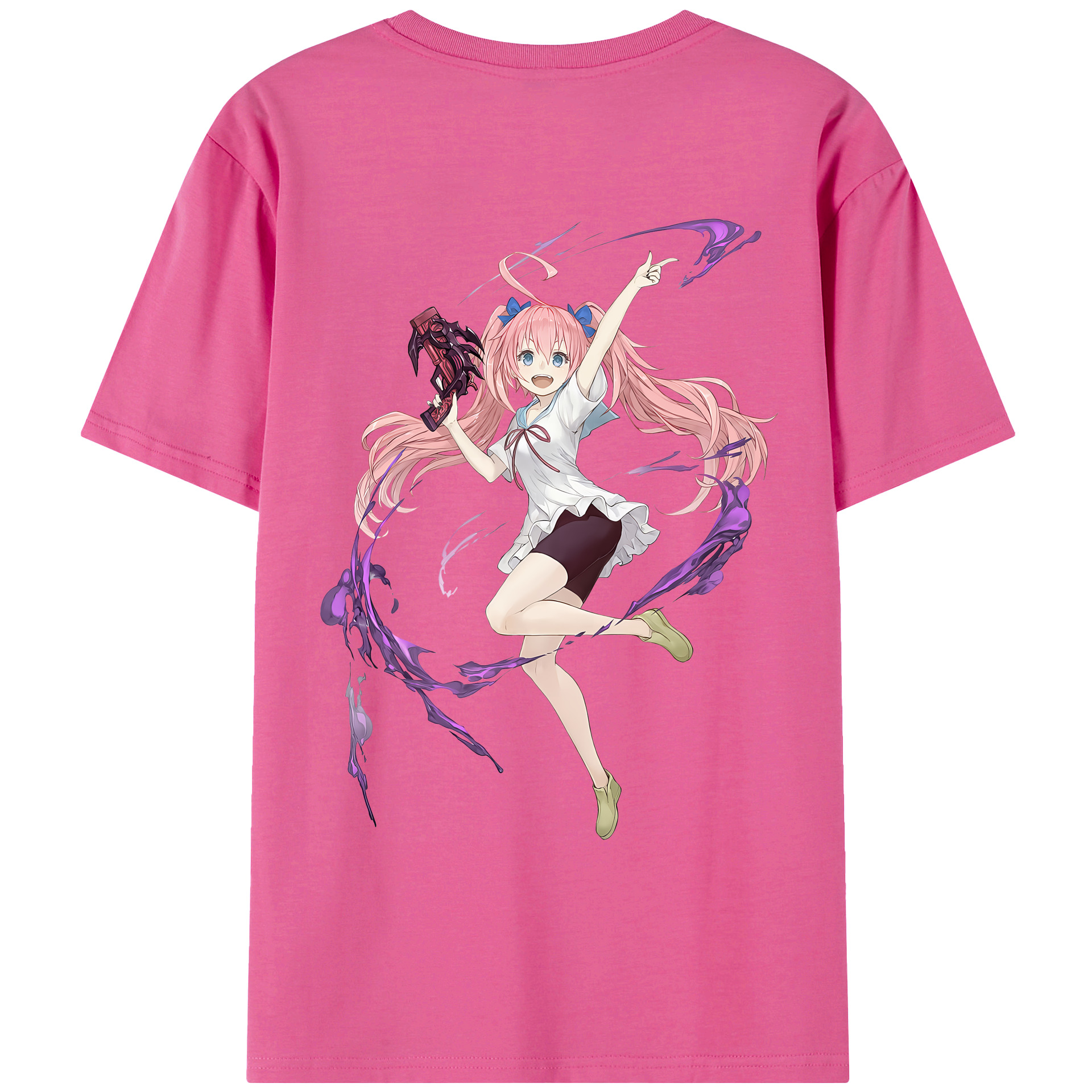 （画像用） 転スラ Regarding Reincarnated to Slime レディース半袖Tシャツ(バックプリント)