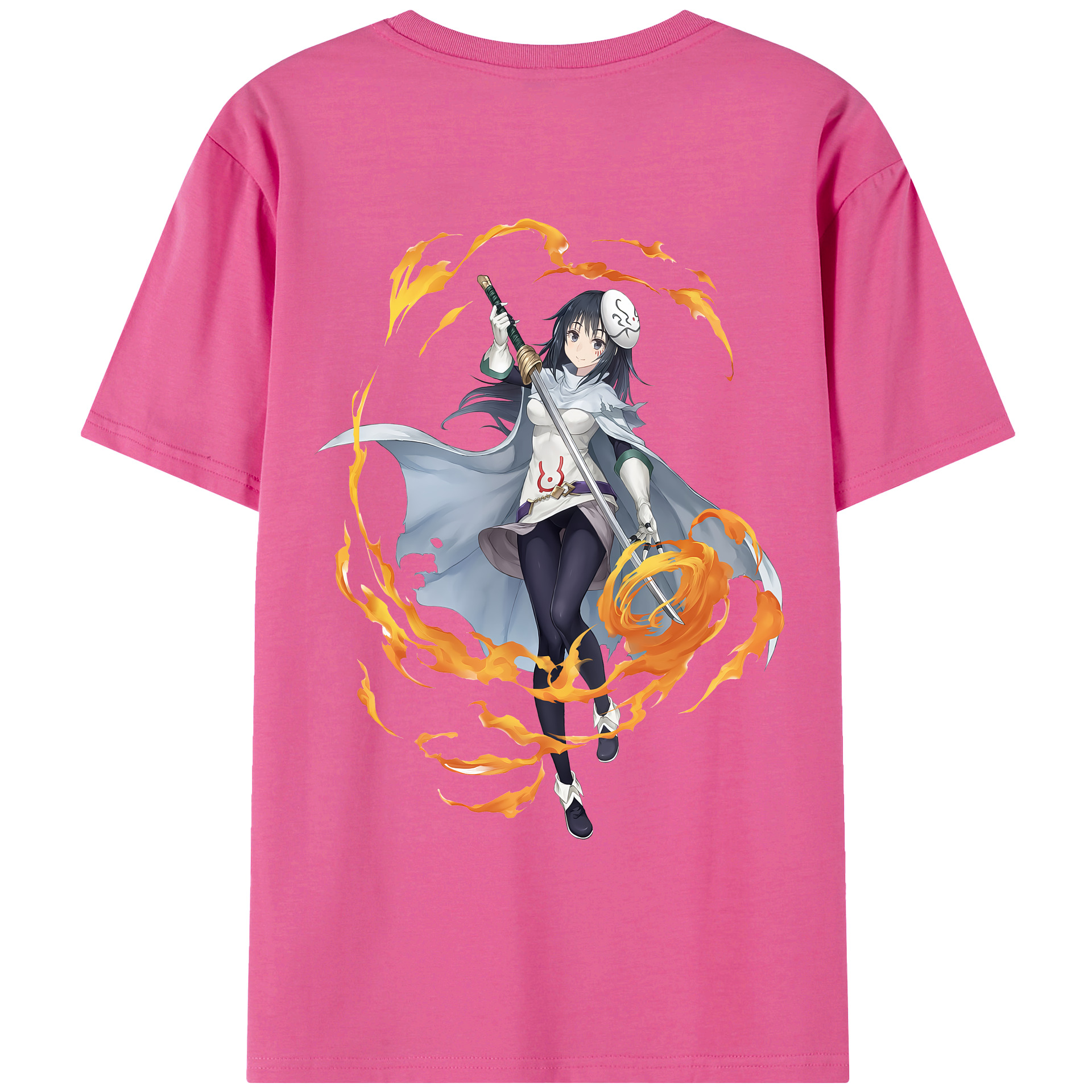 （画像用） 転スラ Regarding Reincarnated to Slime レディース半袖Tシャツ(バックプリント)