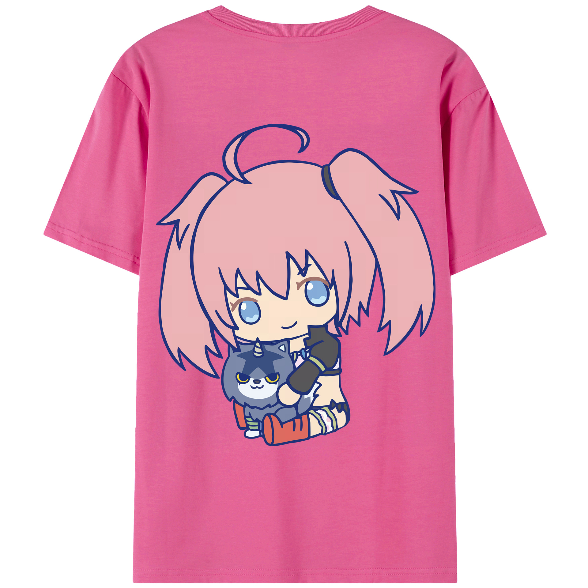 （画像用） 転スラ Regarding Reincarnated to Slime レディース半袖Tシャツ(バックプリント)