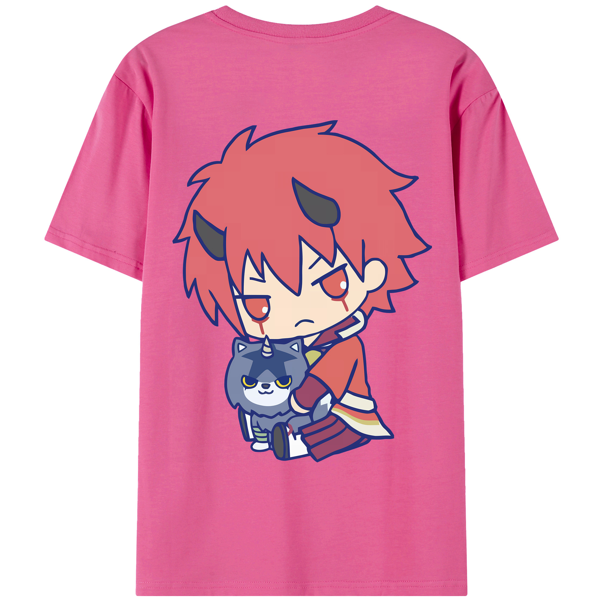 （画像用） 転スラ Regarding Reincarnated to Slime レディース半袖Tシャツ(バックプリント)