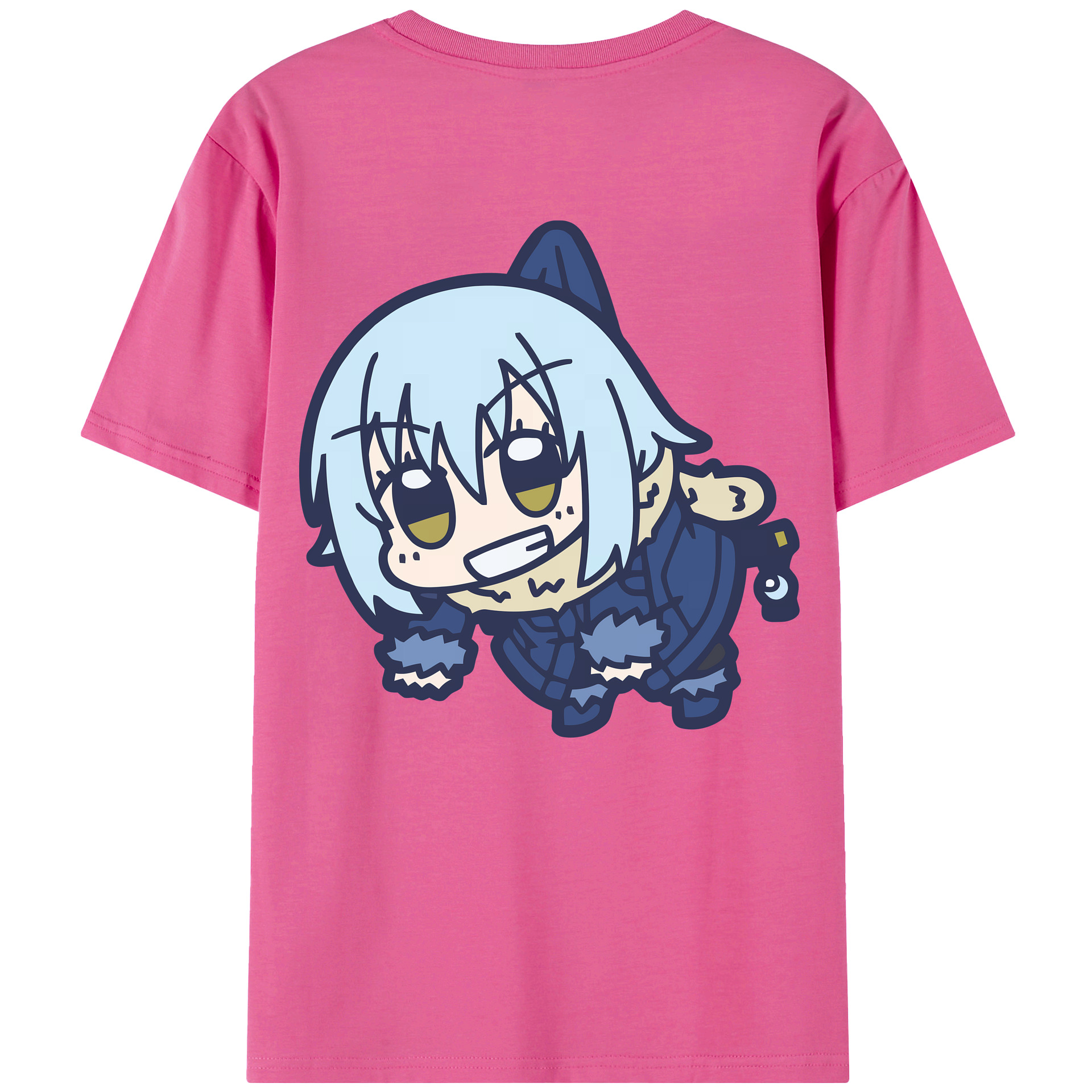 （画像用） 転スラ Regarding Reincarnated to Slime レディース半袖Tシャツ(バックプリント)