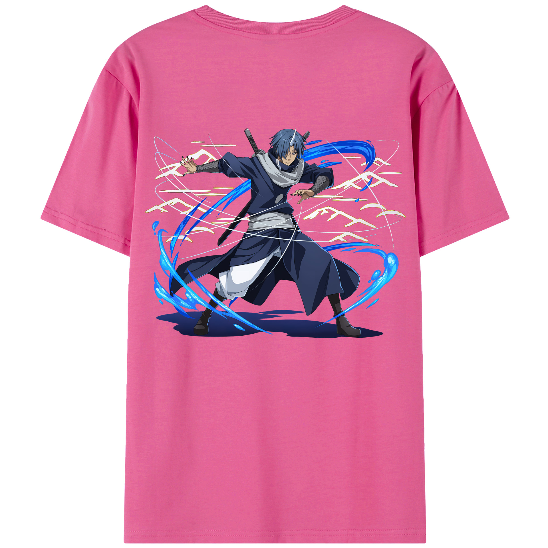 （画像用） 転スラ Regarding Reincarnated to Slime レディース半袖Tシャツ(バックプリント)