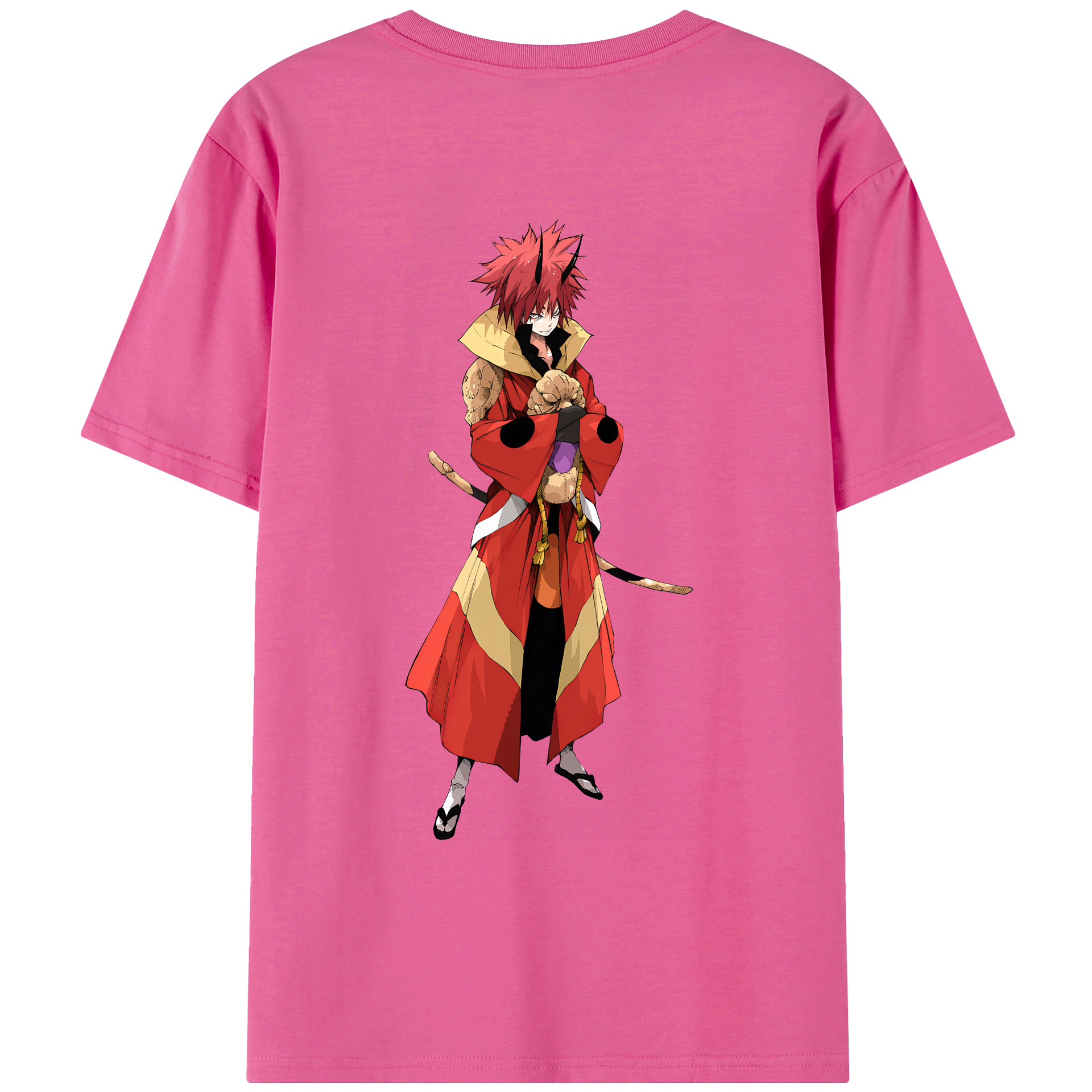 （画像用） 転スラ Regarding Reincarnated to Slime レディース半袖Tシャツ(バックプリント)