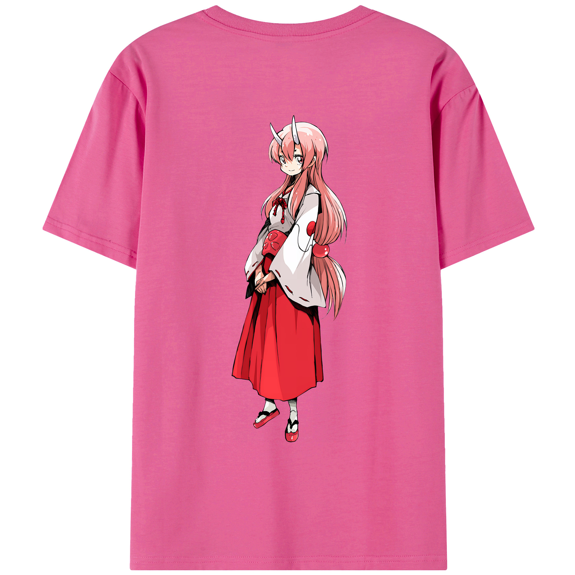 （画像用） 転スラ Regarding Reincarnated to Slime レディース半袖Tシャツ(バックプリント)