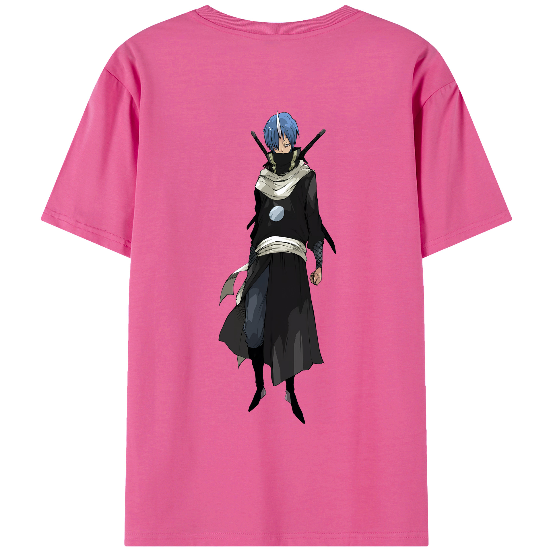 （画像用） 転スラ Regarding Reincarnated to Slime レディース半袖Tシャツ(バックプリント)