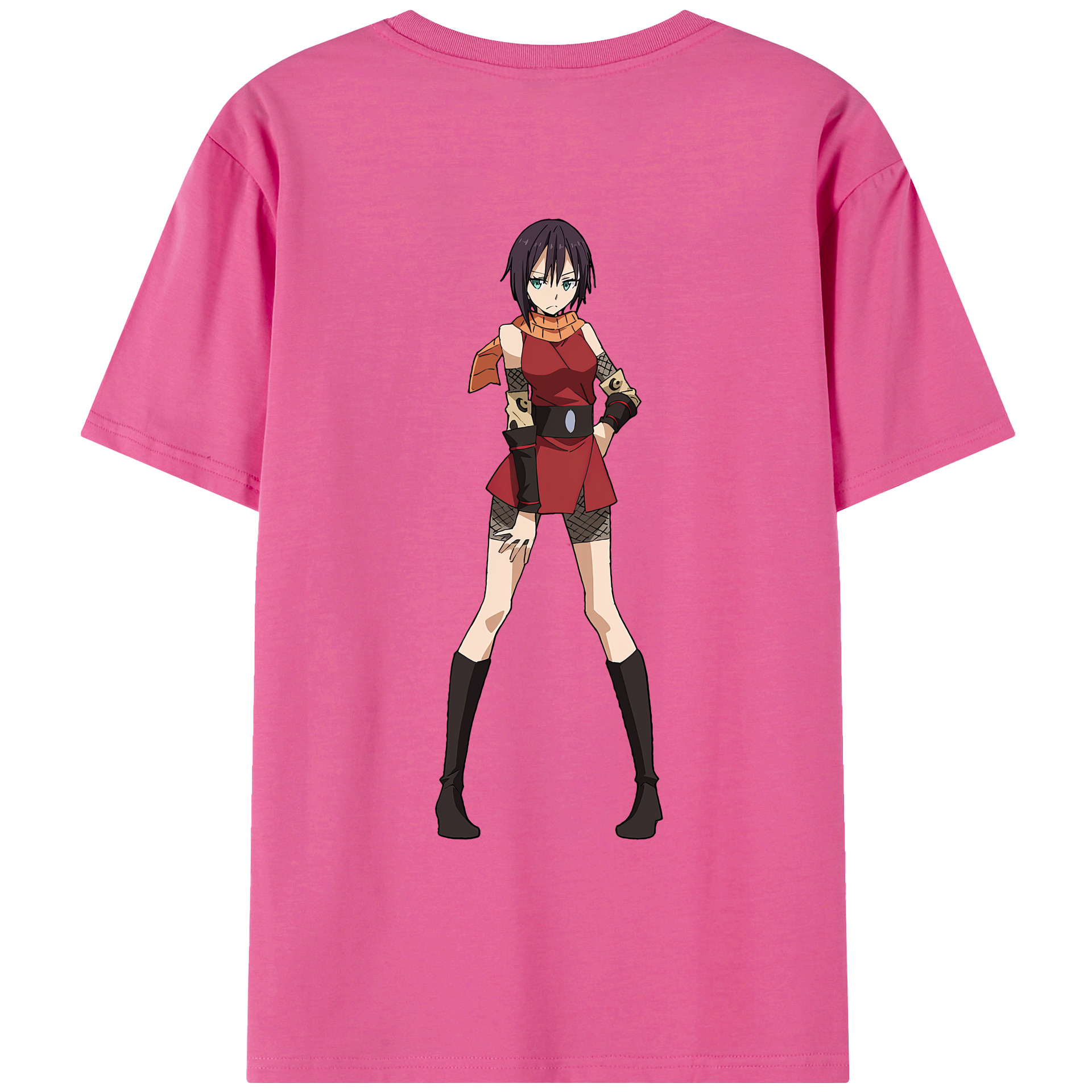 （画像用） 転スラ Regarding Reincarnated to Slime レディース半袖Tシャツ(バックプリント)