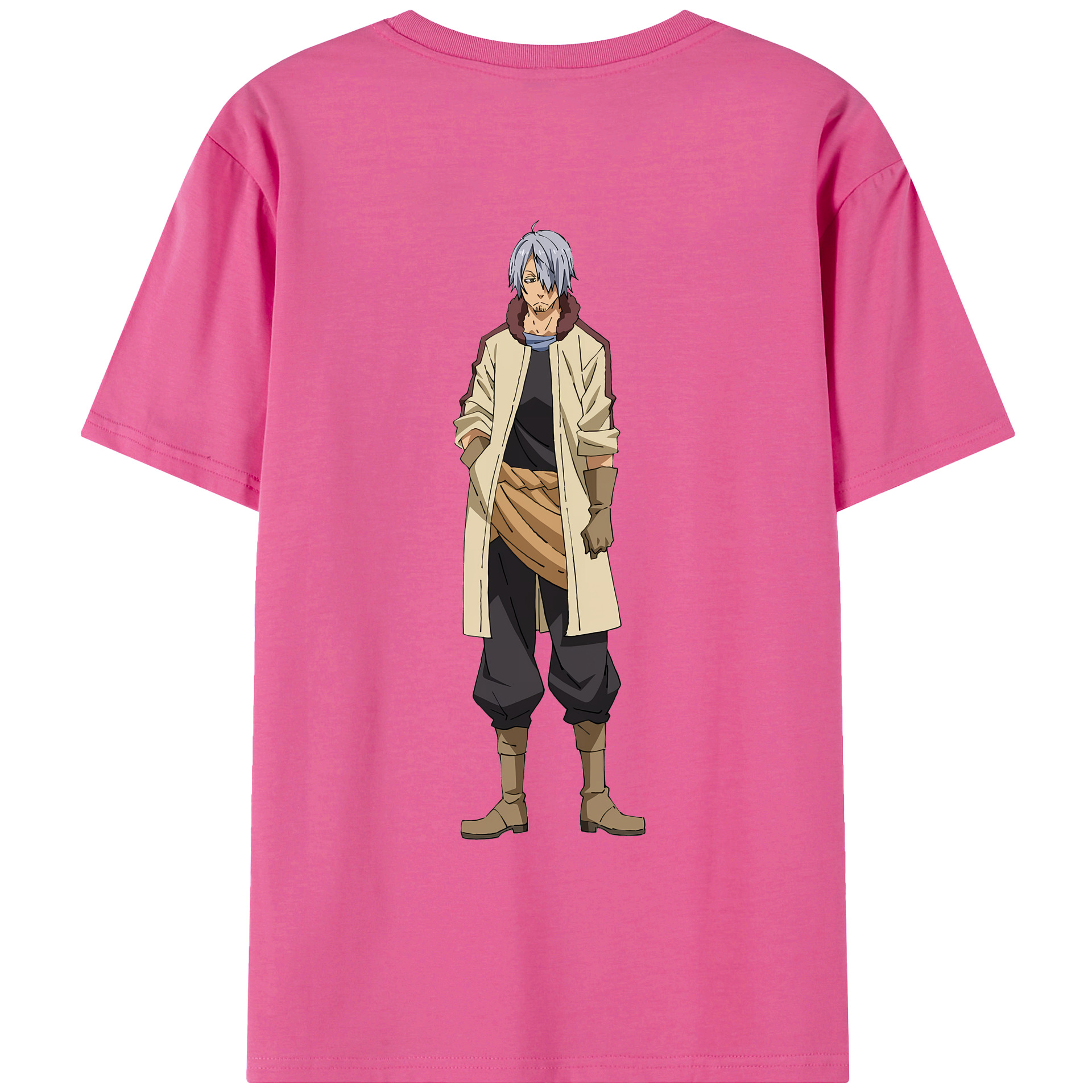 （画像用） 転スラ Regarding Reincarnated to Slime レディース半袖Tシャツ(バックプリント)