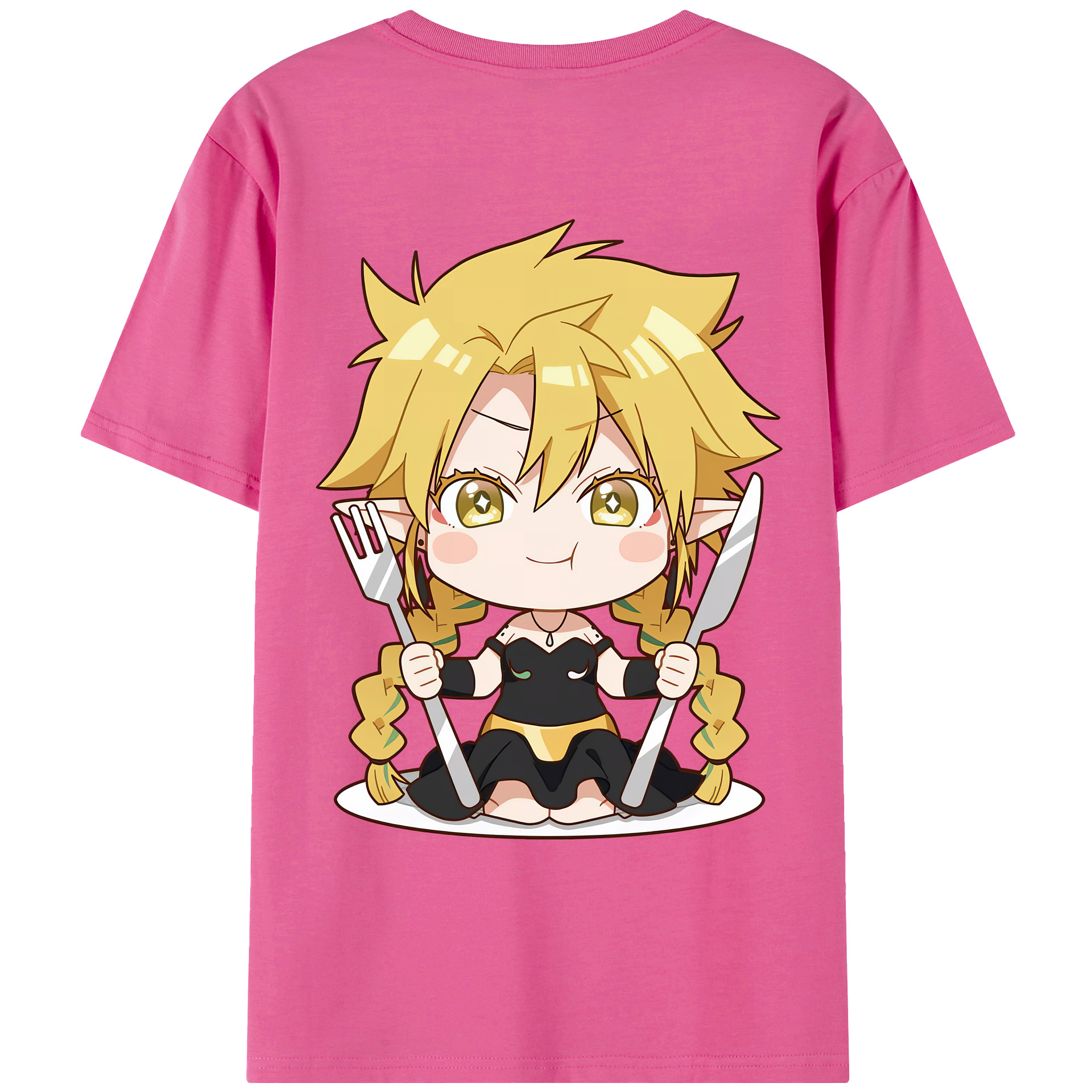 （画像用） 転スラ Regarding Reincarnated to Slime レディース半袖Tシャツ(バックプリント)