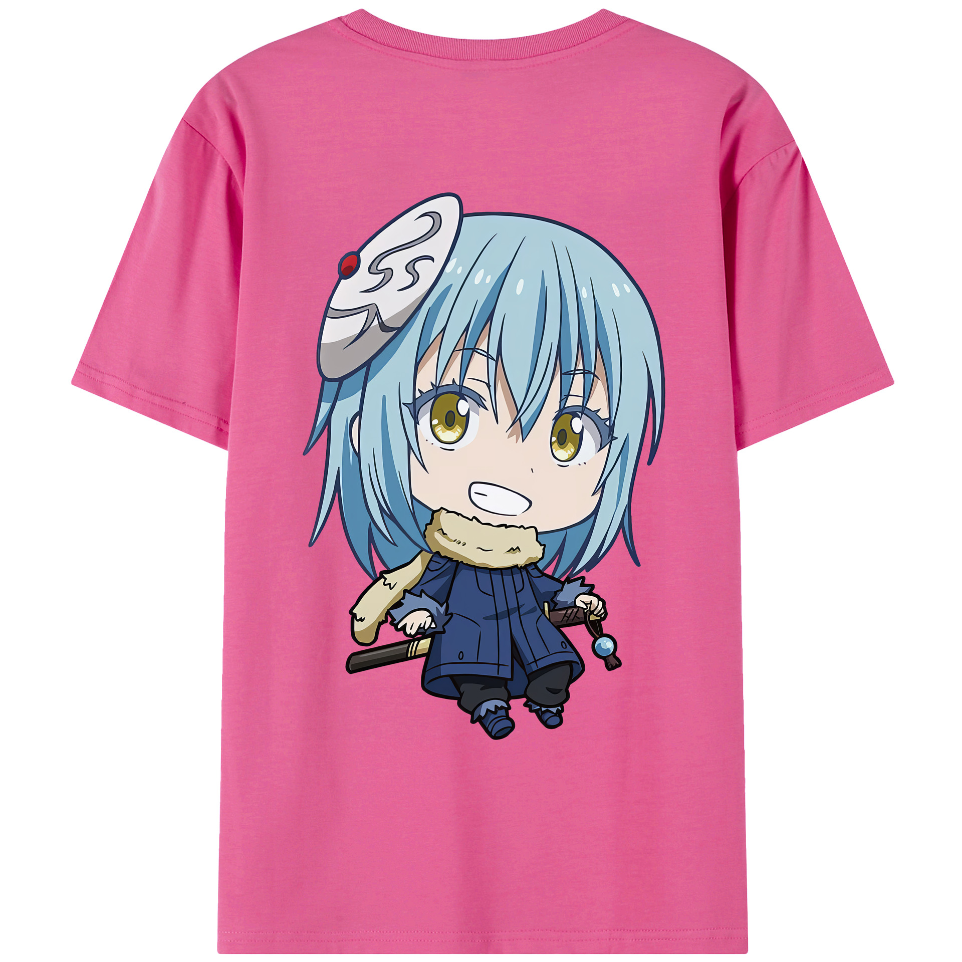 （画像用） 転スラ Regarding Reincarnated to Slime レディース半袖Tシャツ(バックプリント)