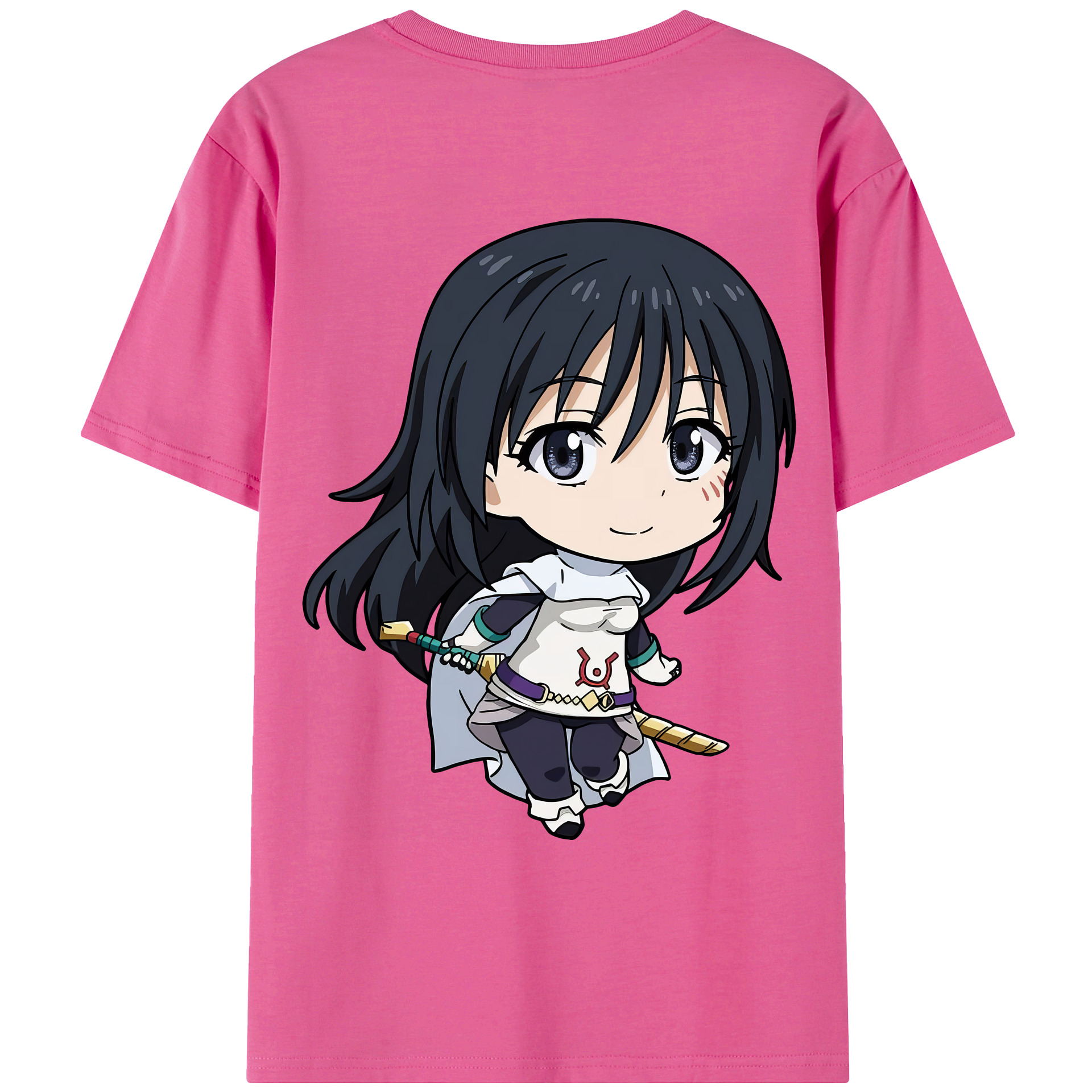 （画像用） 転スラ Regarding Reincarnated to Slime レディース半袖Tシャツ(バックプリント)