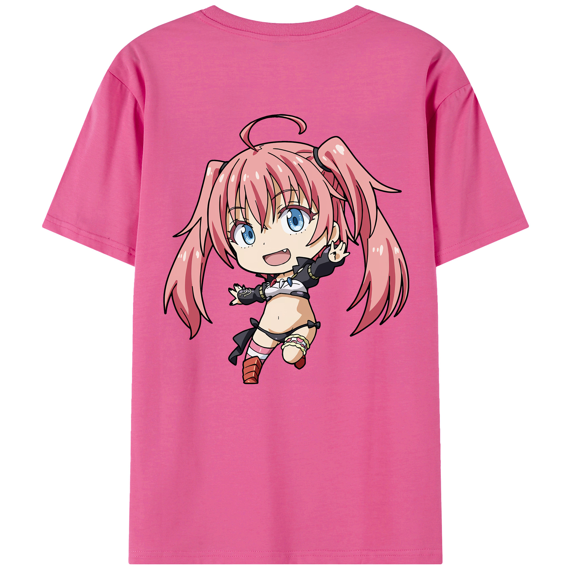 （画像用） 転スラ Regarding Reincarnated to Slime レディース半袖Tシャツ(バックプリント)