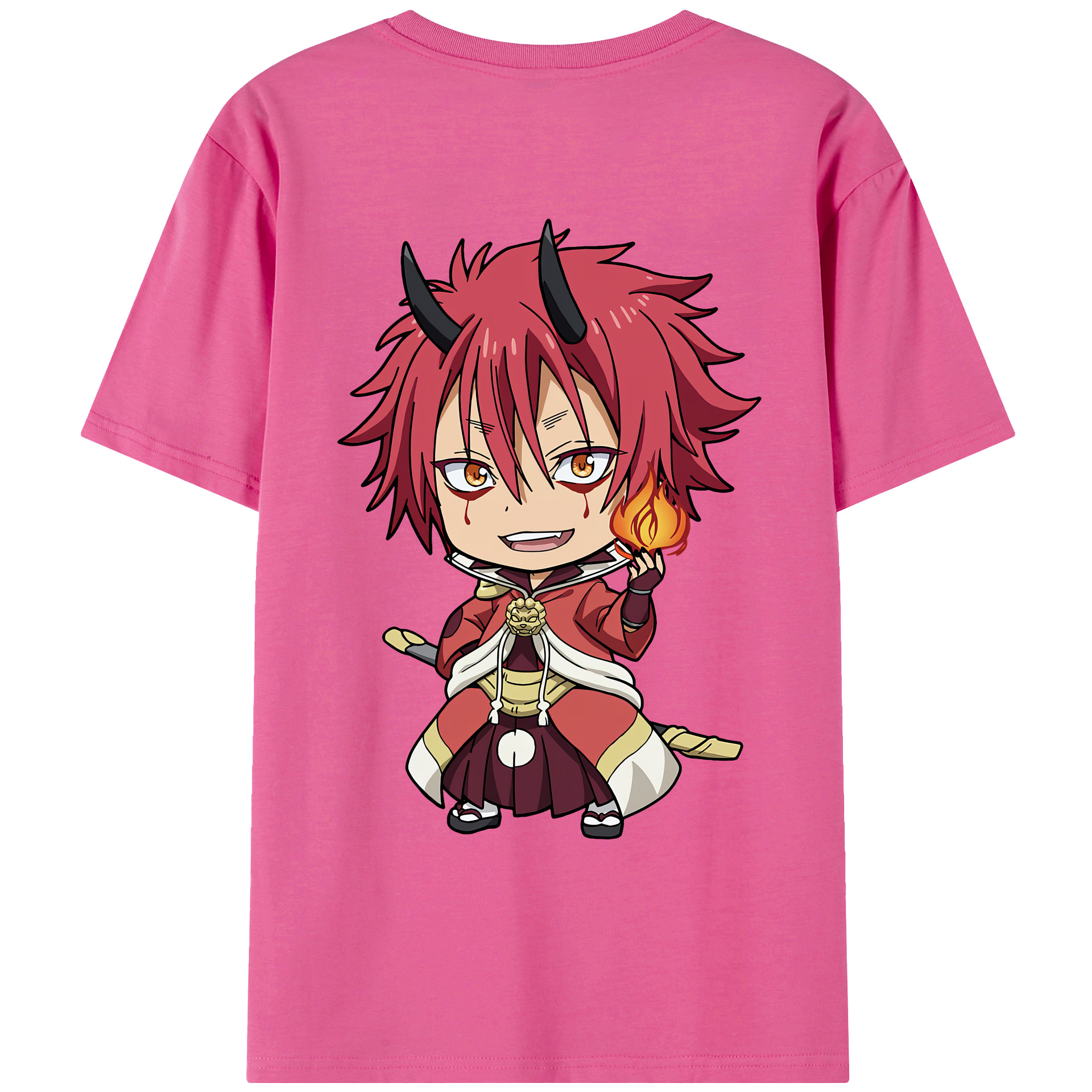 （画像用） 転スラ Regarding Reincarnated to Slime レディース半袖Tシャツ(バックプリント)
