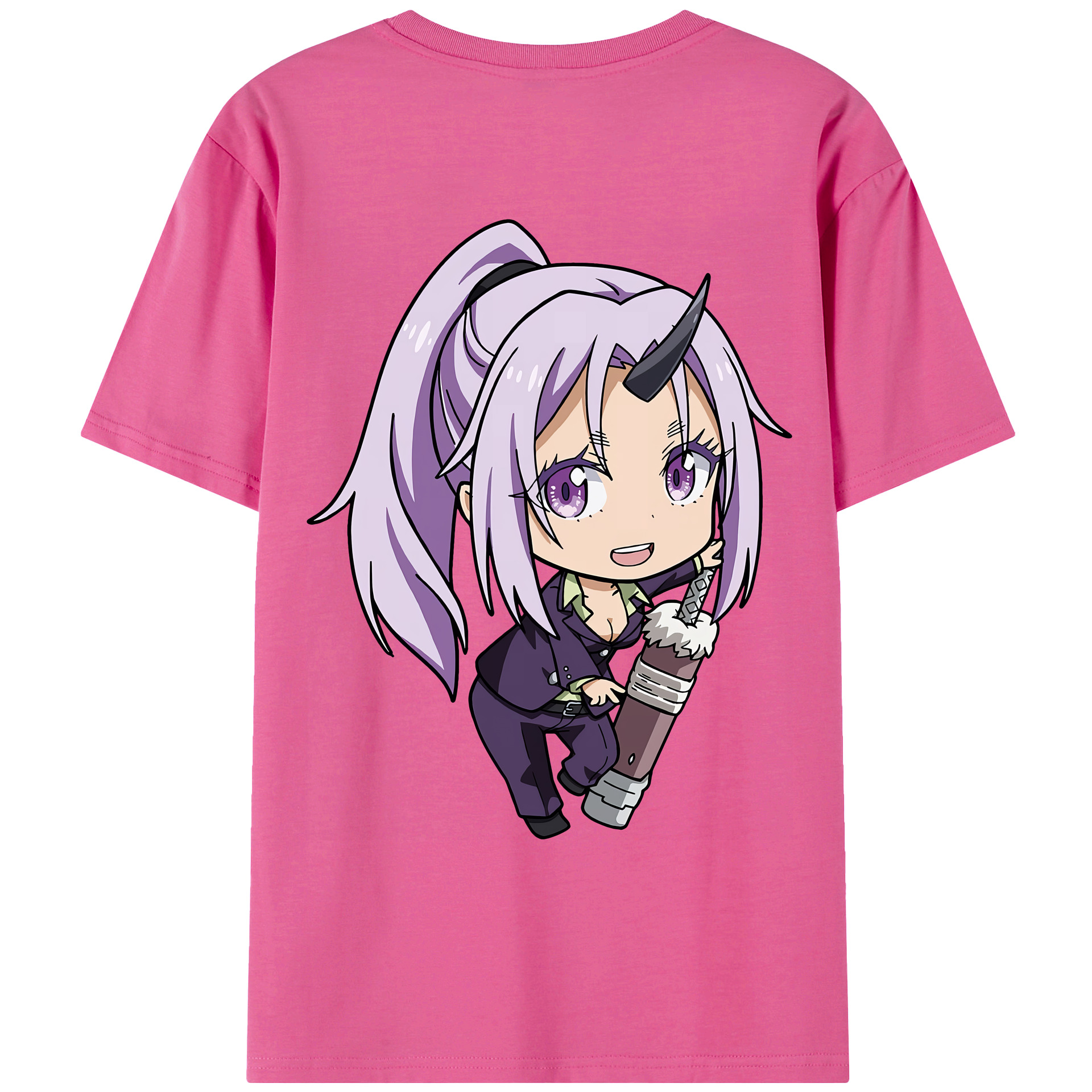 （画像用） 転スラ Regarding Reincarnated to Slime レディース半袖Tシャツ(バックプリント)