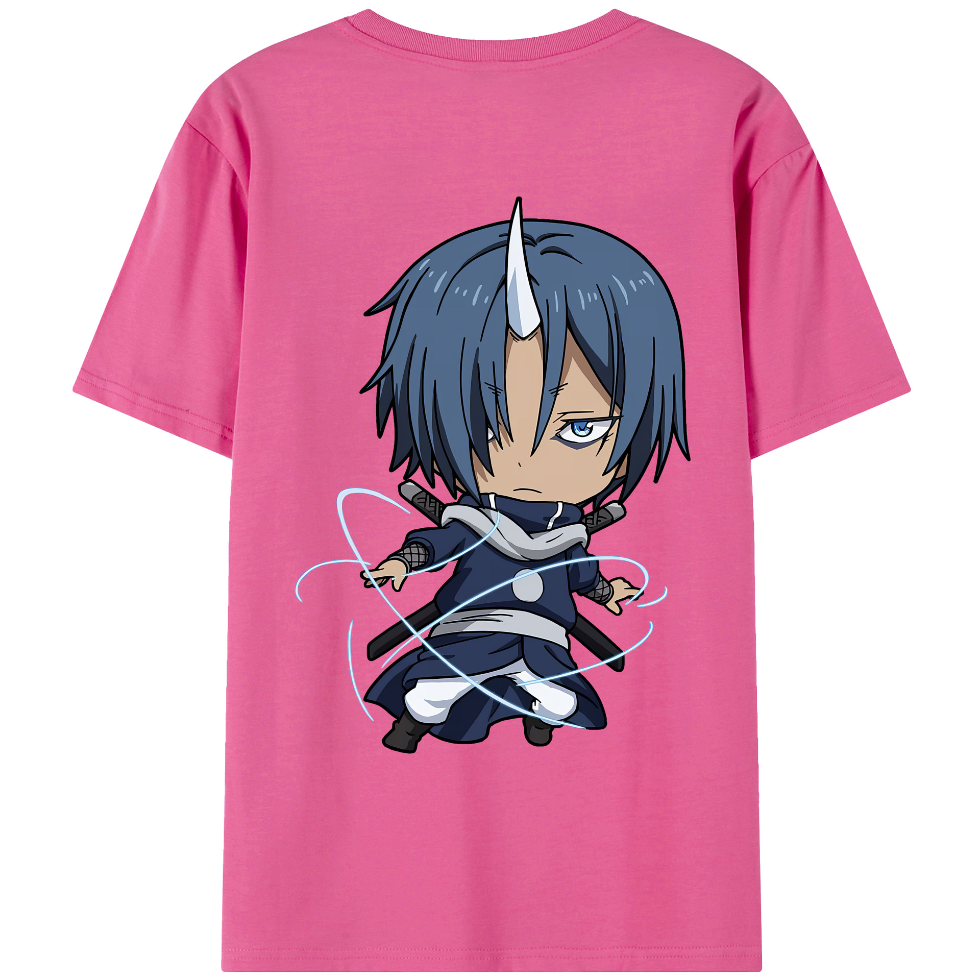 （画像用） 転スラ Regarding Reincarnated to Slime レディース半袖Tシャツ(バックプリント)