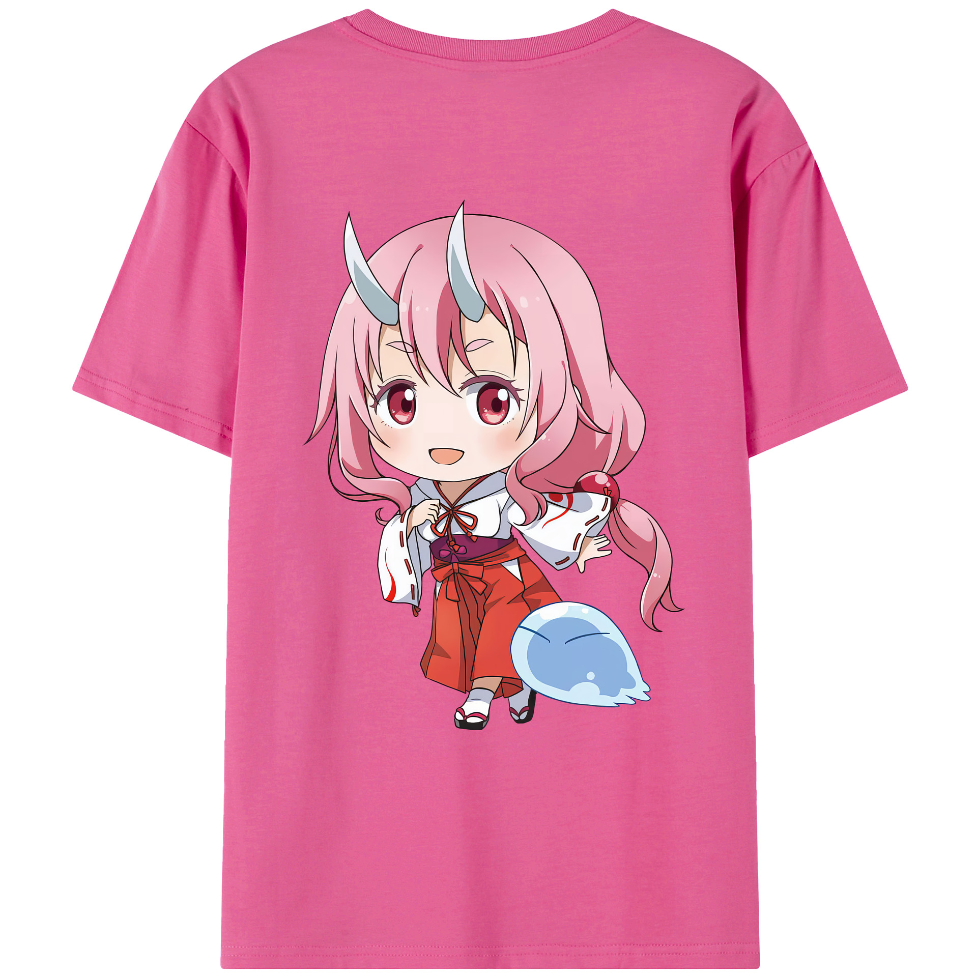 （画像用） 転スラ Regarding Reincarnated to Slime レディース半袖Tシャツ(バックプリント)