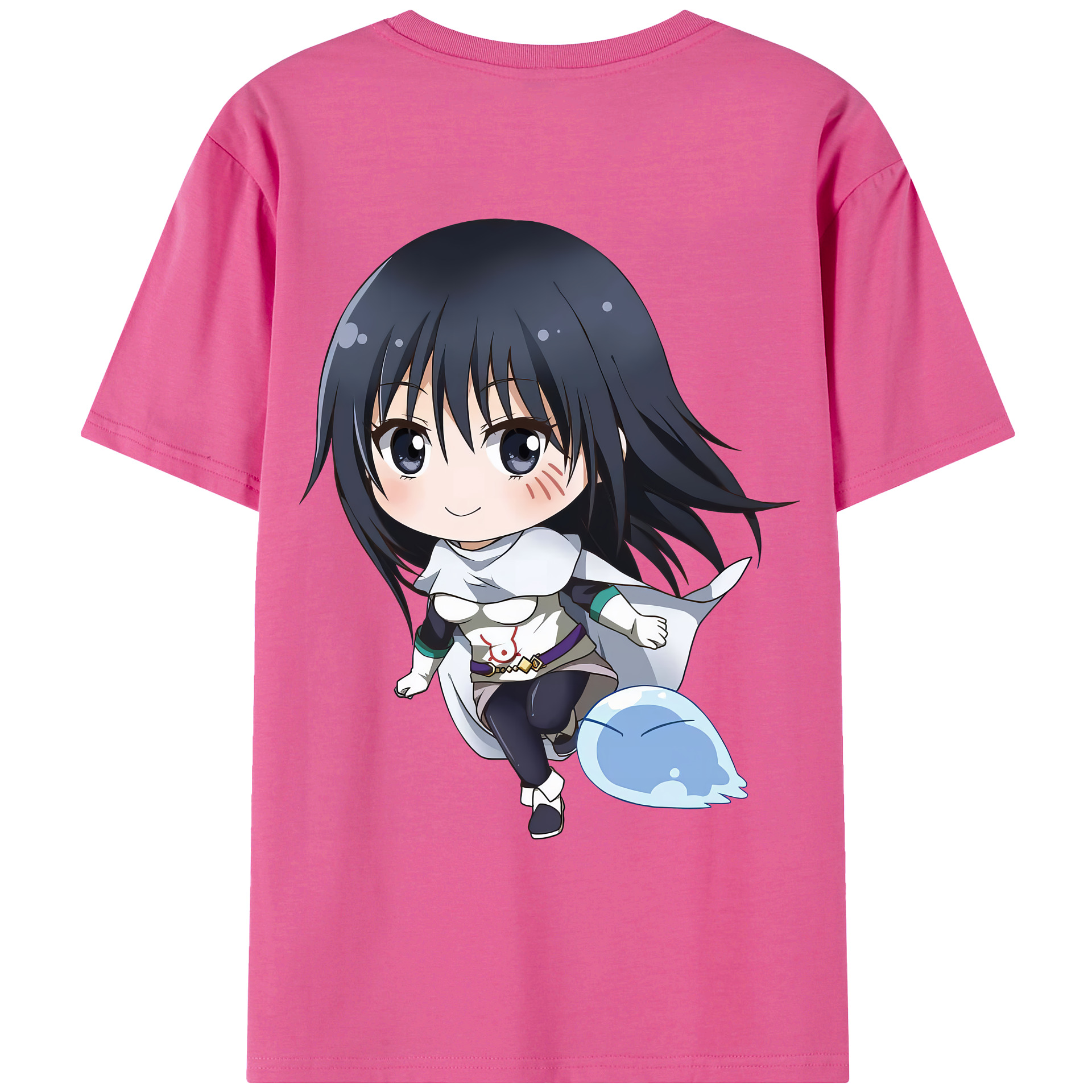 （画像用） 転スラ Regarding Reincarnated to Slime レディース半袖Tシャツ(バックプリント)