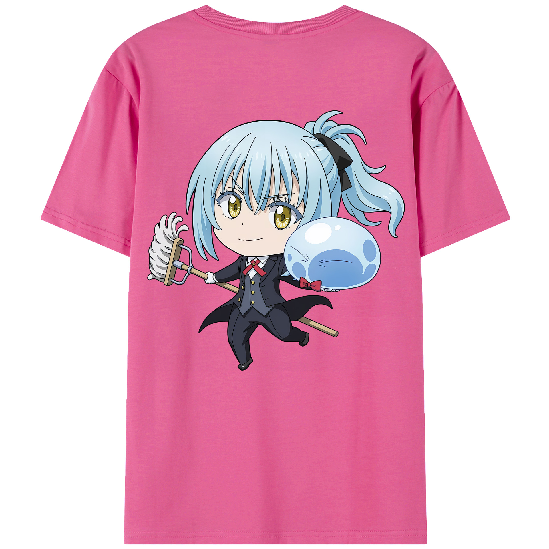 （画像用） 転スラ Regarding Reincarnated to Slime レディース半袖Tシャツ(バックプリント)