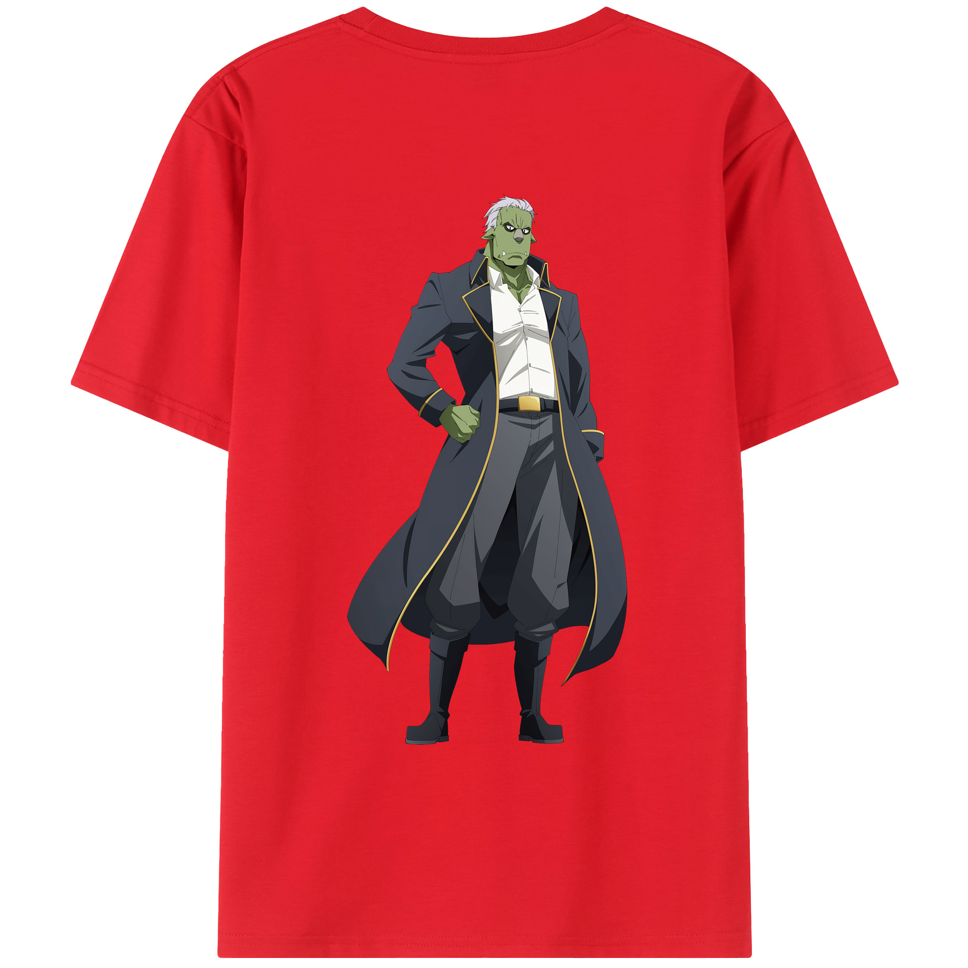 （画像用） 転スラ Regarding Reincarnated to Slime レディース半袖Tシャツ(バックプリント)