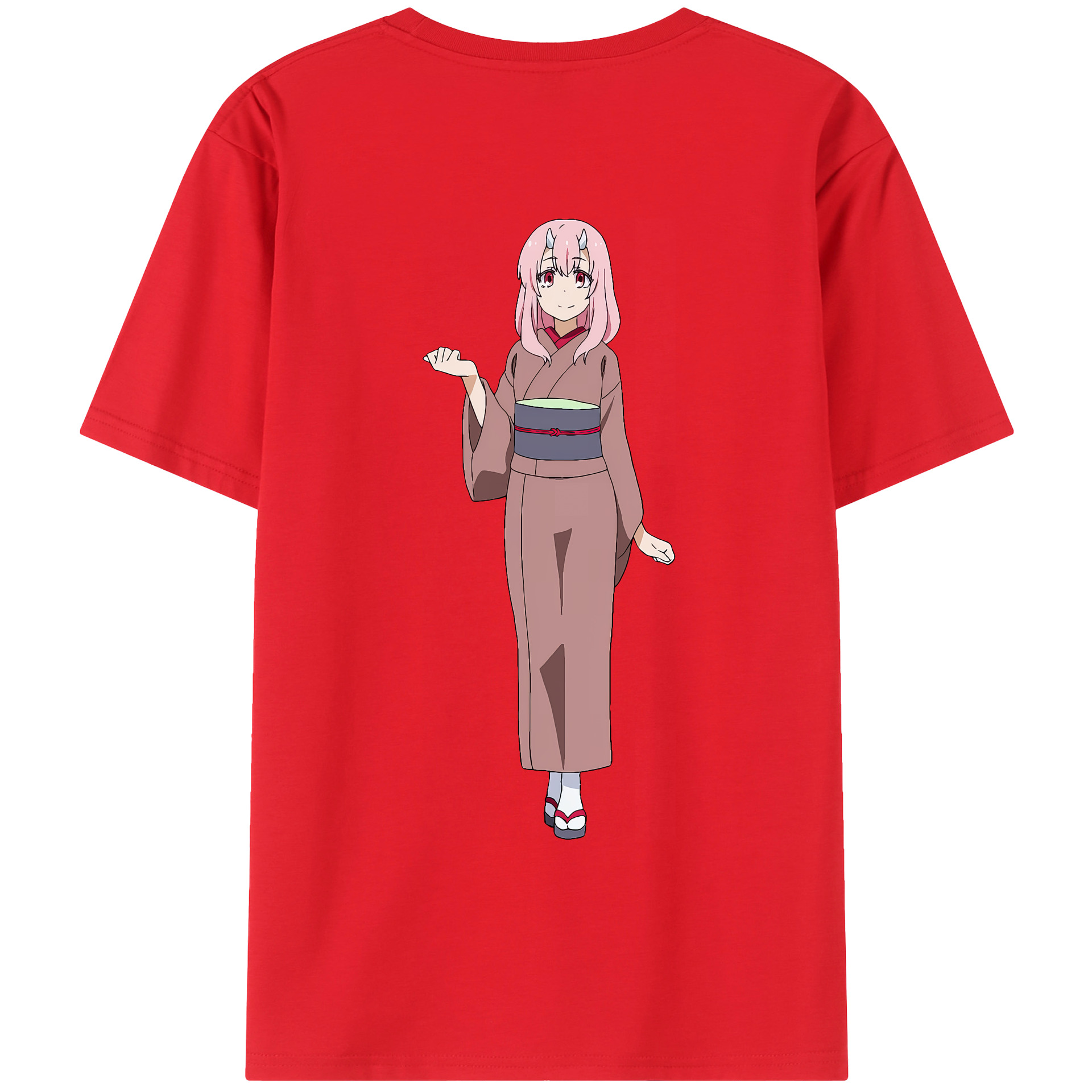 （画像用） 転スラ Regarding Reincarnated to Slime レディース半袖Tシャツ(バックプリント)