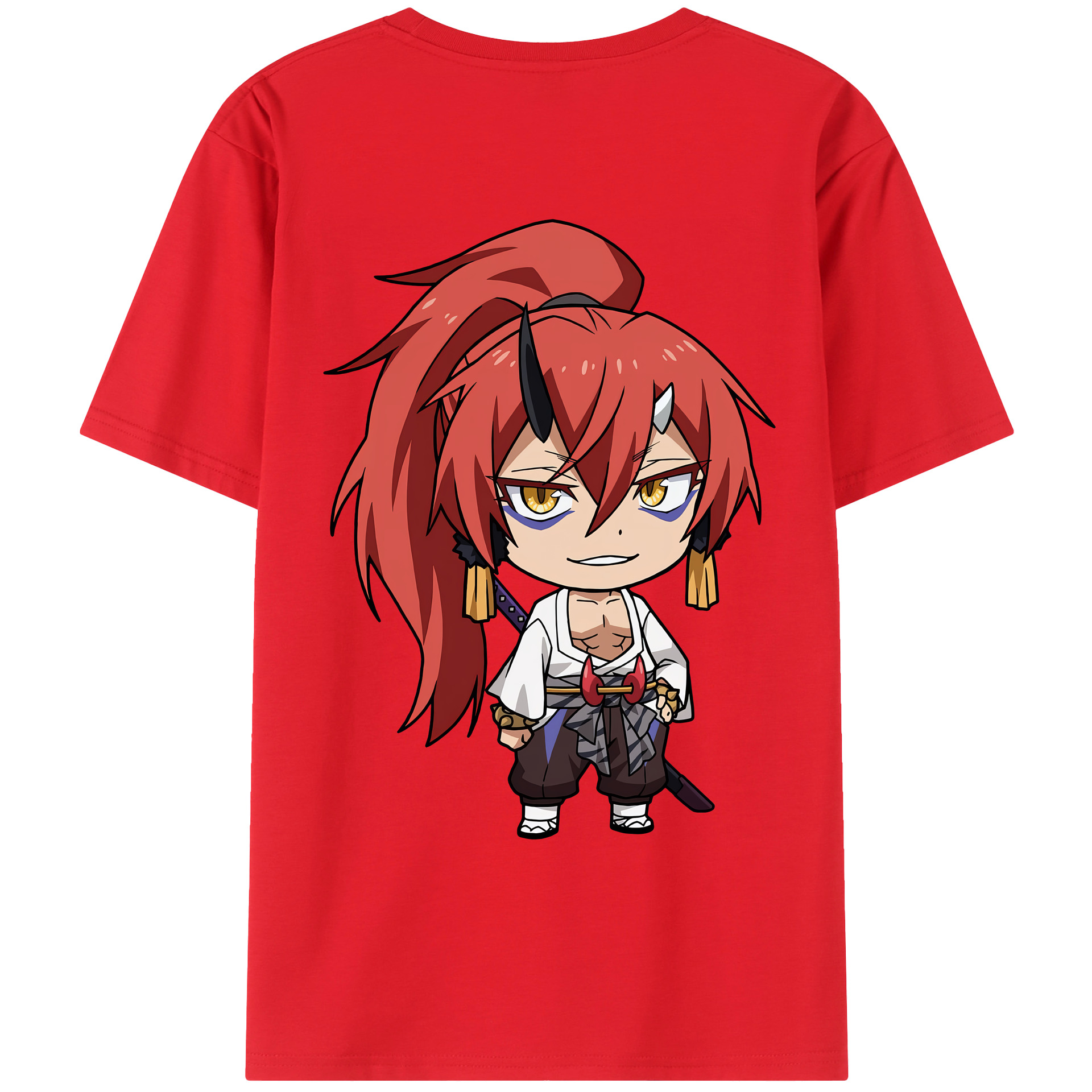 （画像用） 転スラ Regarding Reincarnated to Slime レディース半袖Tシャツ(バックプリント)