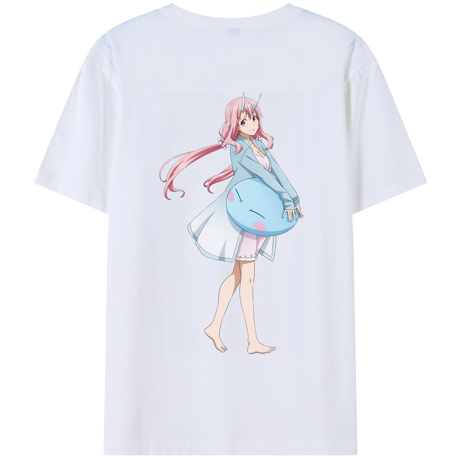 （画像用） 転スラ Regarding Reincarnated to Slime レディース半袖Tシャツ(バックプリント)