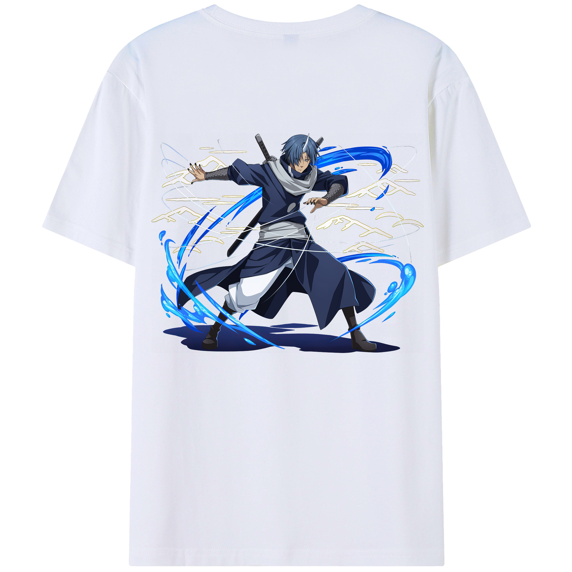 （画像用） 転スラ Regarding Reincarnated to Slime レディース半袖Tシャツ(バックプリント)