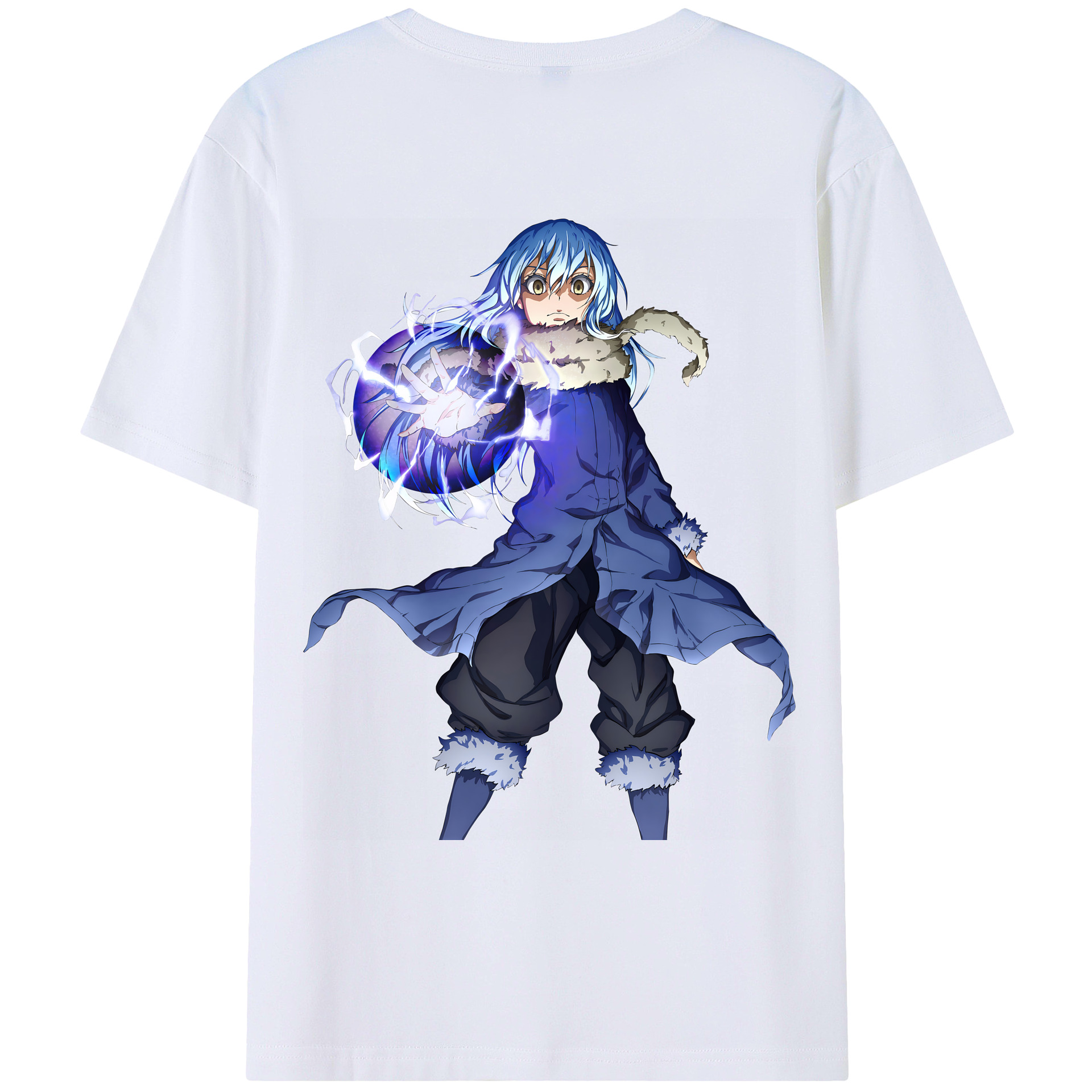 （画像用） 転スラ Regarding Reincarnated to Slime レディース半袖Tシャツ(バックプリント)