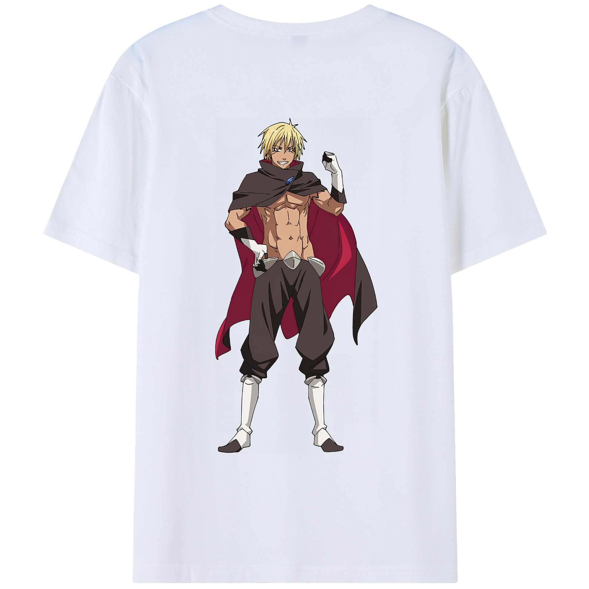 （画像用） 転スラ Regarding Reincarnated to Slime レディース半袖Tシャツ(バックプリント)