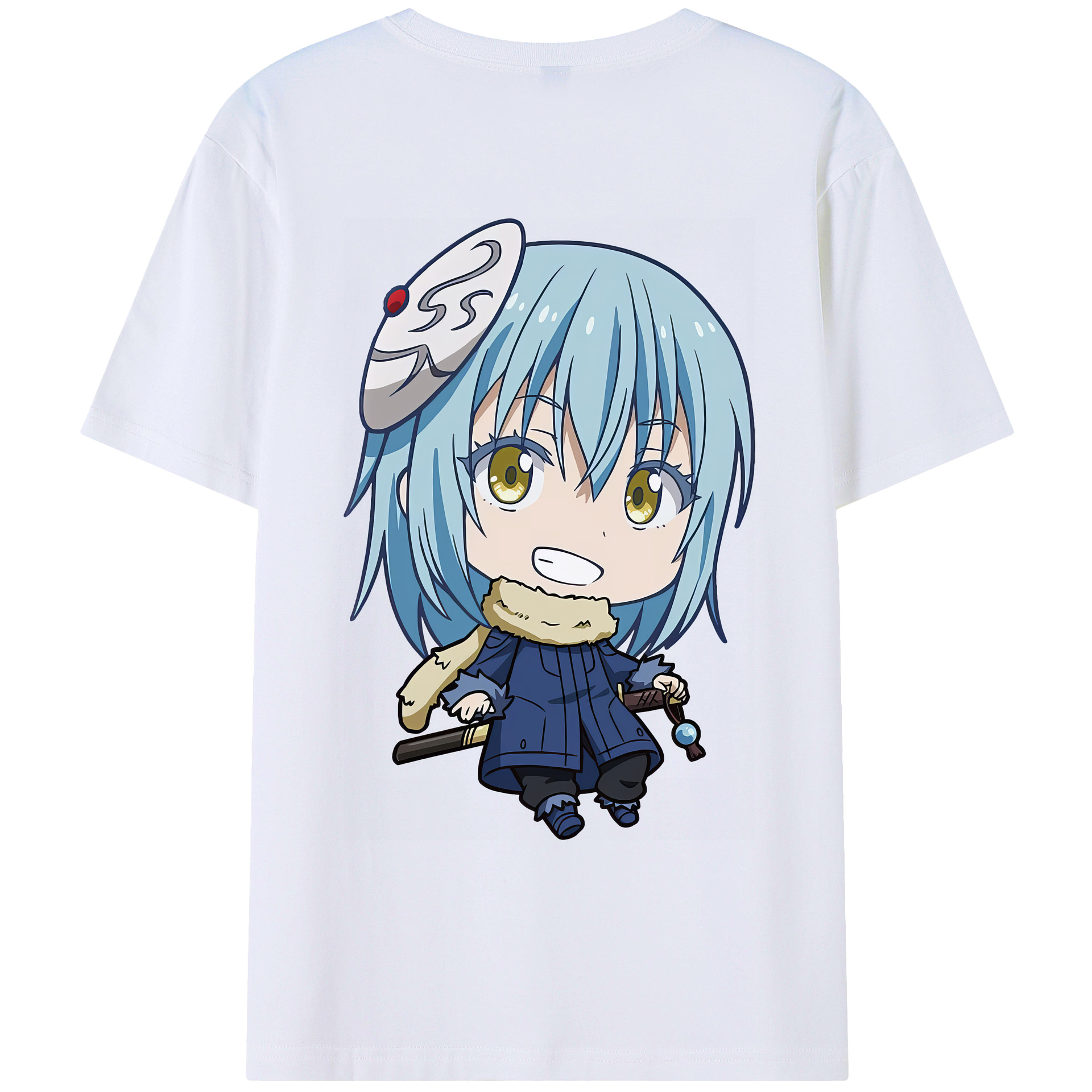 （画像用） 転スラ Regarding Reincarnated to Slime レディース半袖Tシャツ(バックプリント)