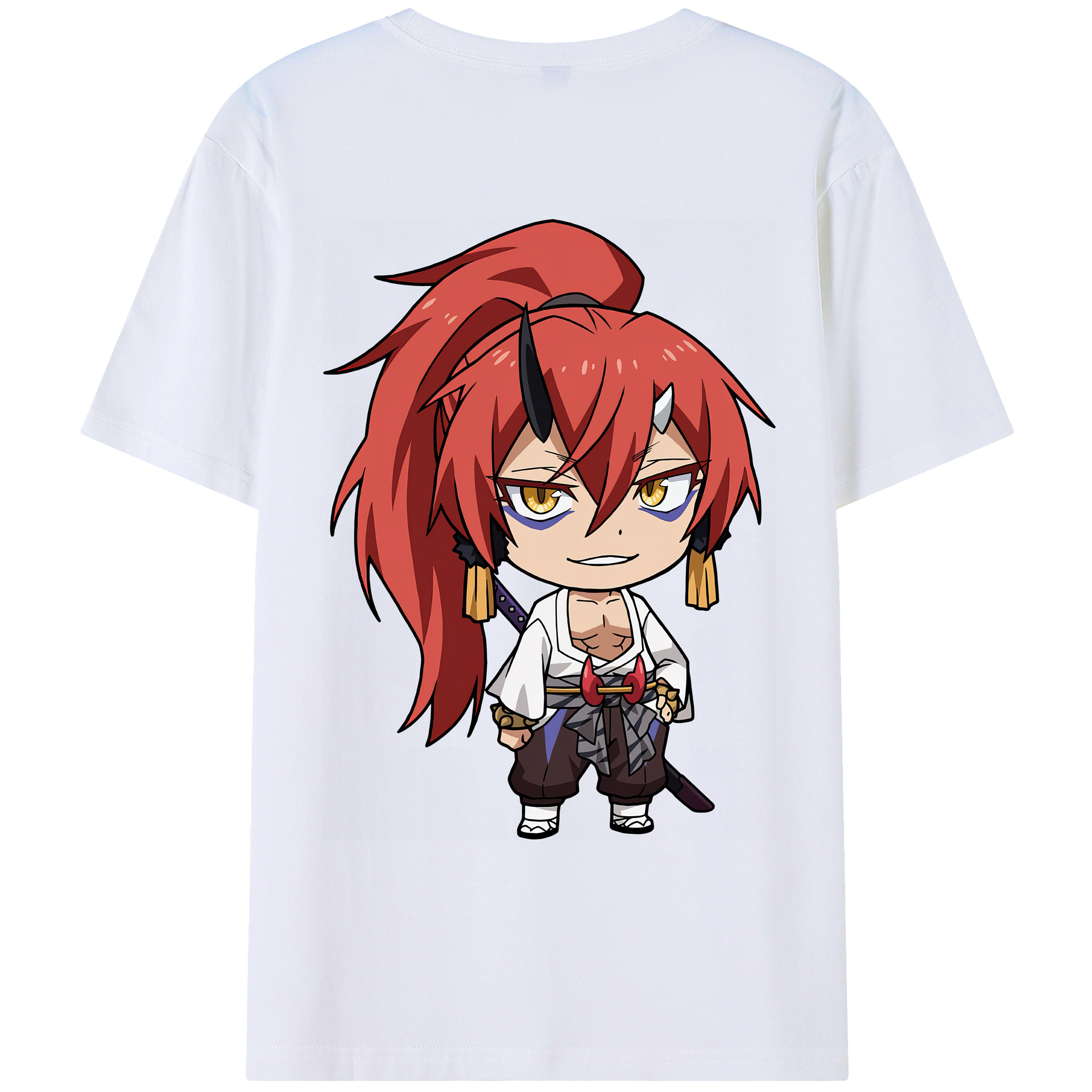 （画像用） 転スラ Regarding Reincarnated to Slime レディース半袖Tシャツ(バックプリント)