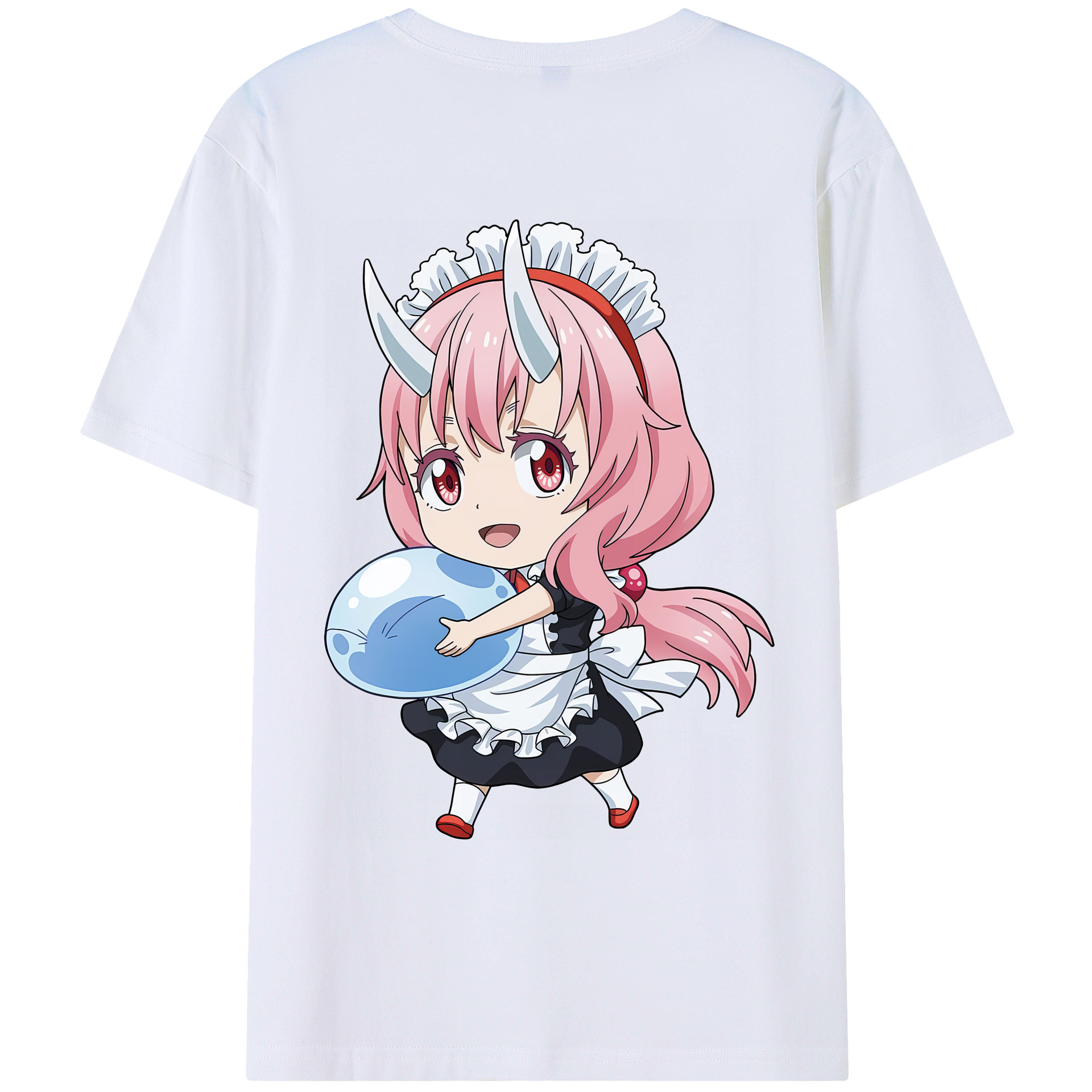 （画像用） 転スラ Regarding Reincarnated to Slime レディース半袖Tシャツ(バックプリント)
