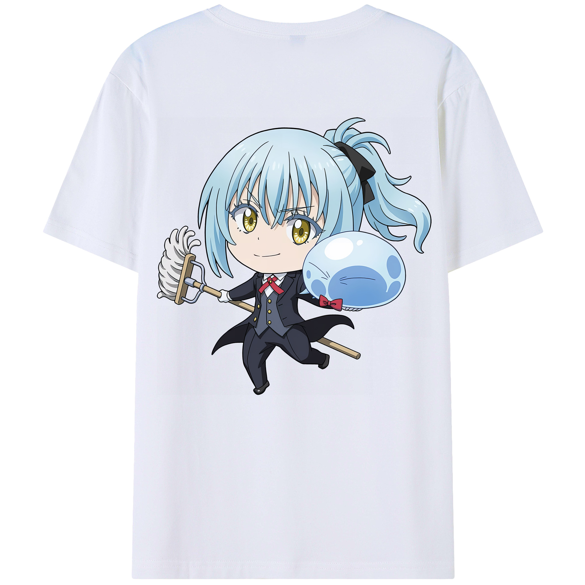 （画像用） 転スラ Regarding Reincarnated to Slime レディース半袖Tシャツ(バックプリント)