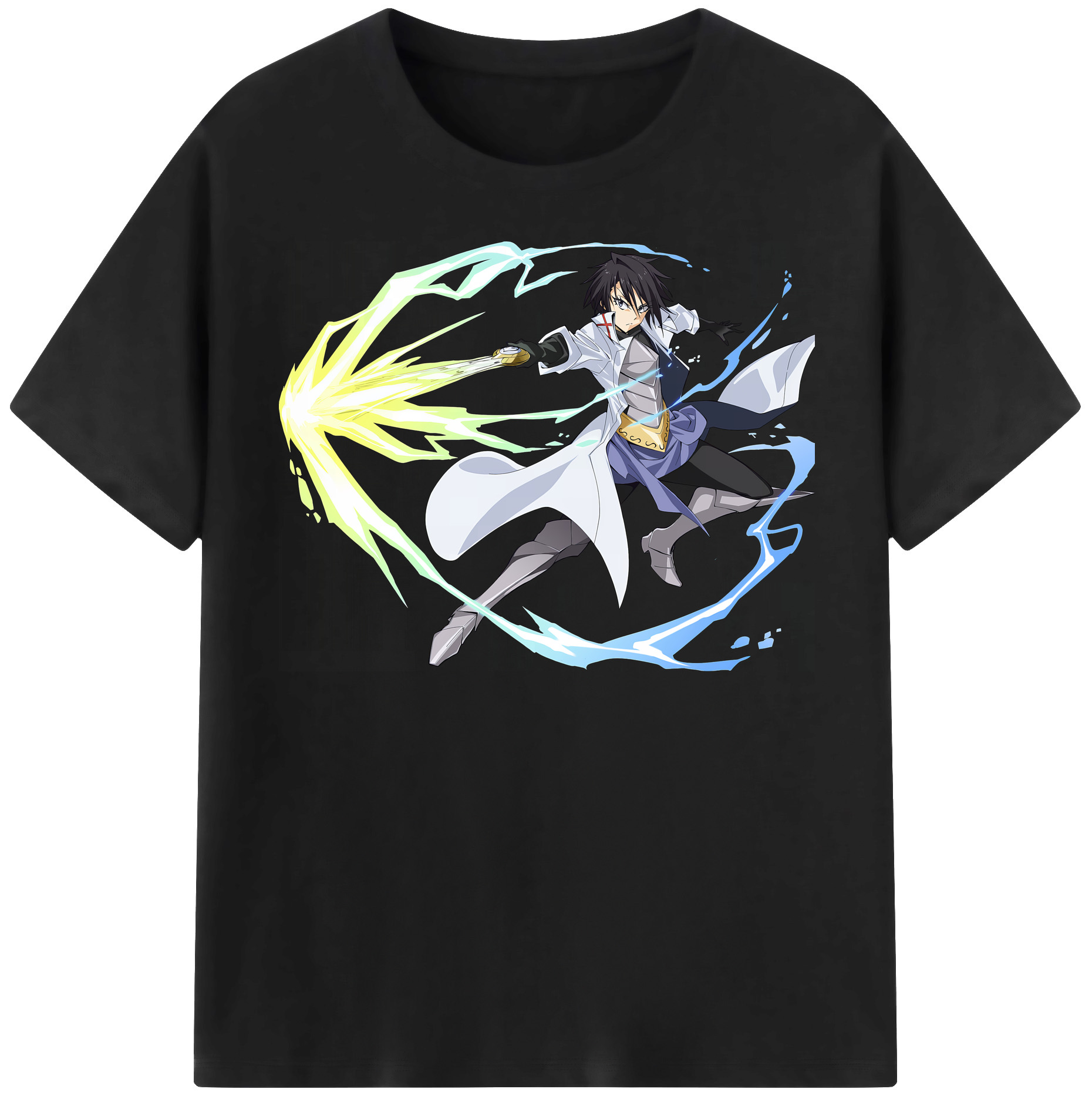 （画像用） 転スラ Regarding Reincarnated to Slime レディースカジュアルプリントTシャツ（綿100％）