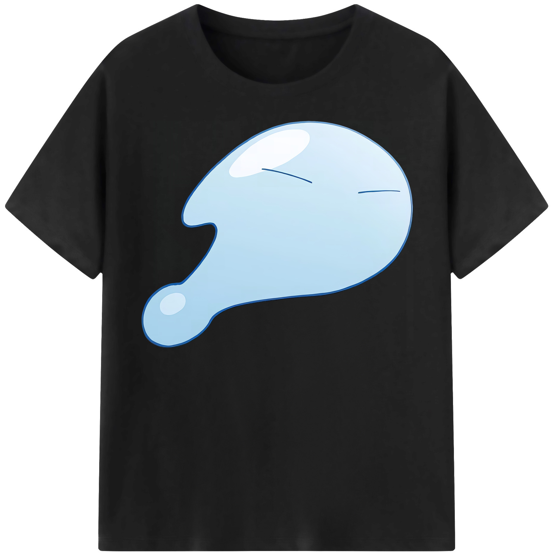 （画像用） 転スラ Regarding Reincarnated to Slime レディースカジュアルプリントTシャツ（綿100％）