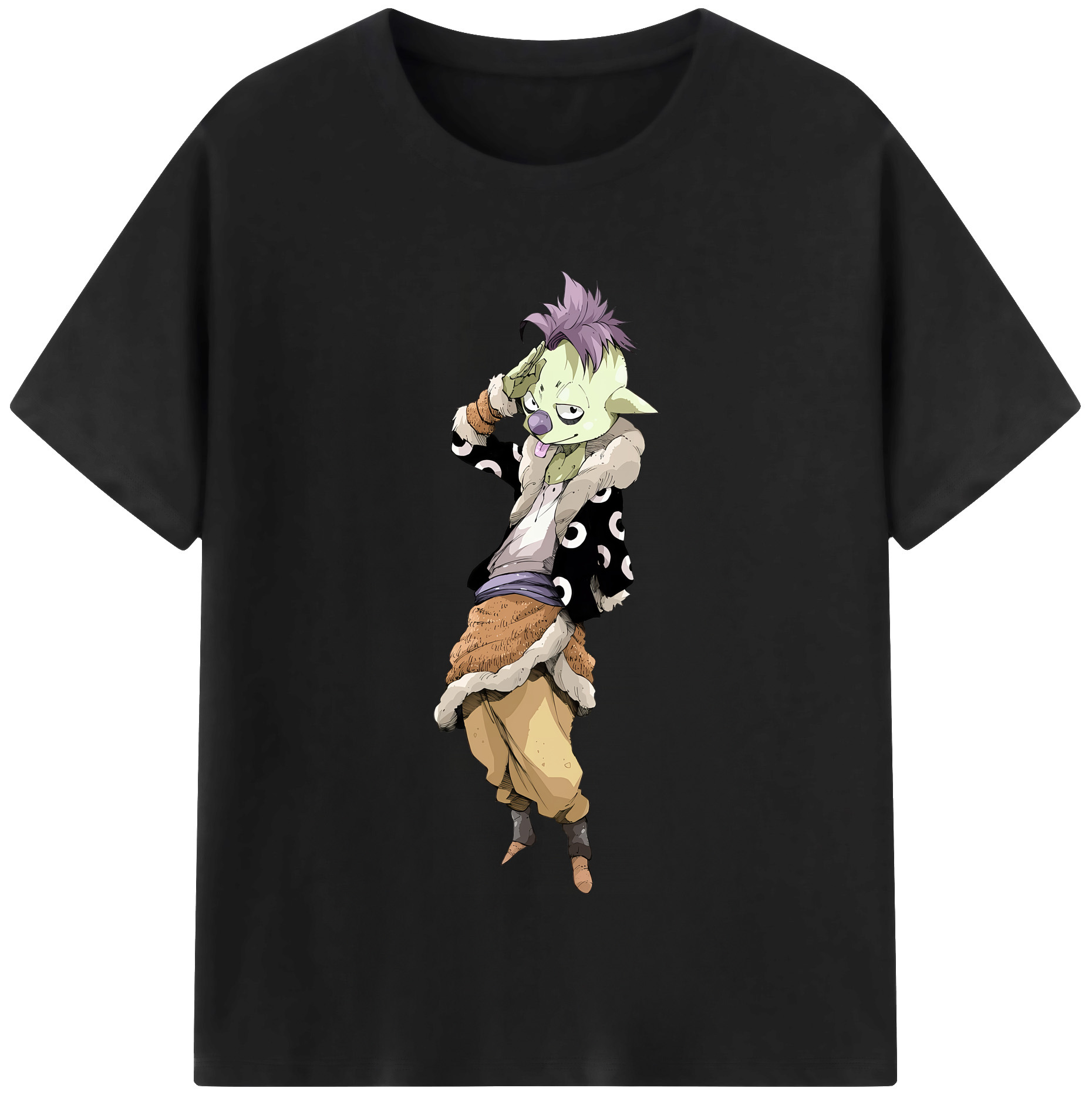（画像用） 転スラ Regarding Reincarnated to Slime レディースカジュアルプリントTシャツ（綿100％）