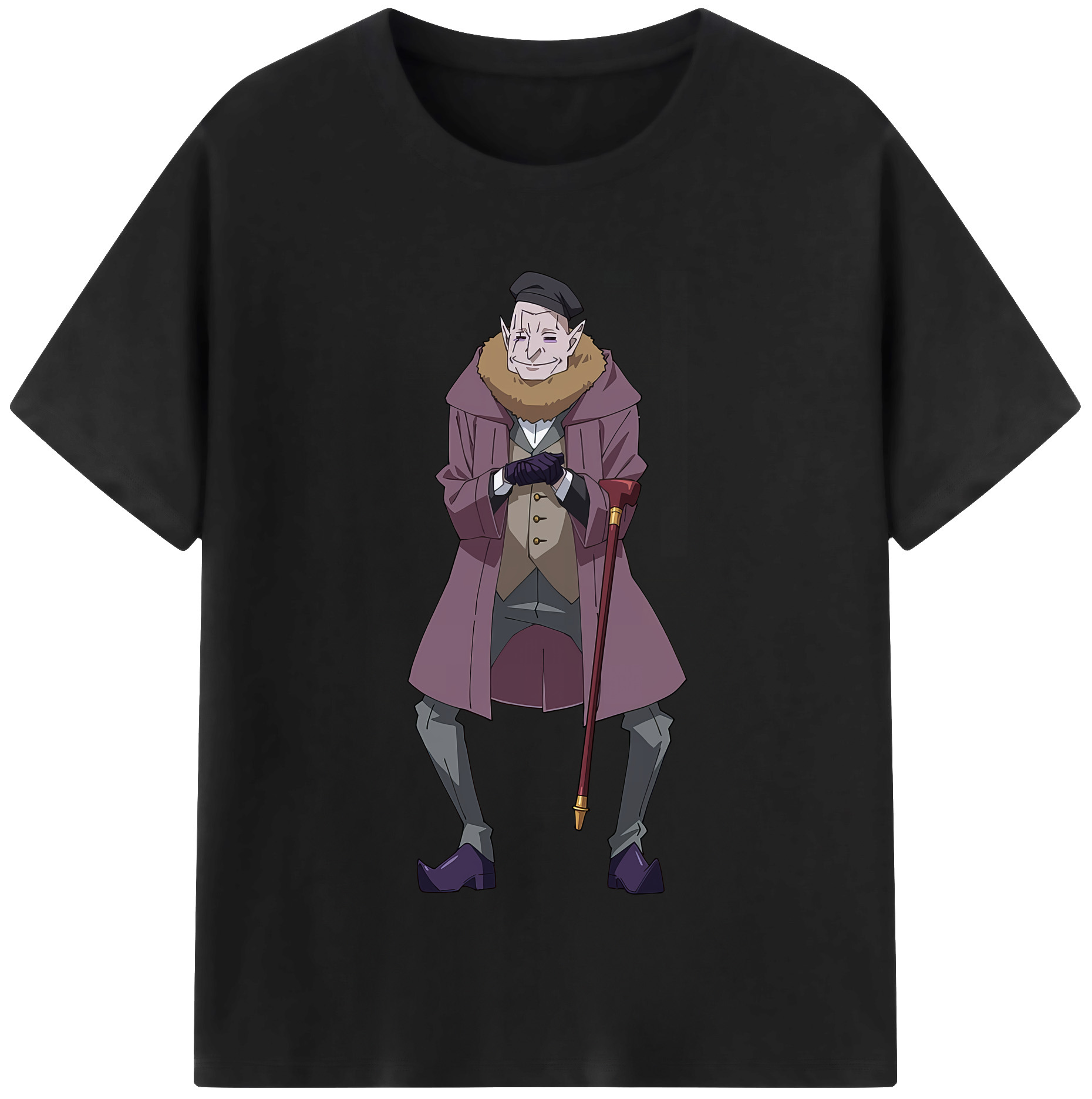 （画像用） 転スラ Regarding Reincarnated to Slime レディースカジュアルプリントTシャツ（綿100％）