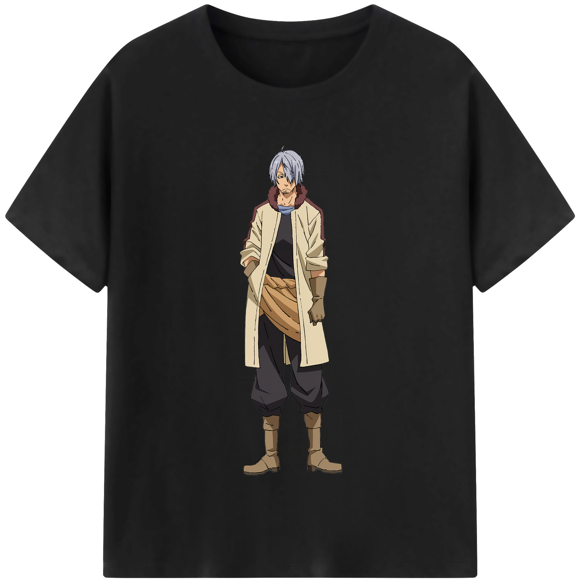 （画像用） 転スラ Regarding Reincarnated to Slime レディースカジュアルプリントTシャツ（綿100％）