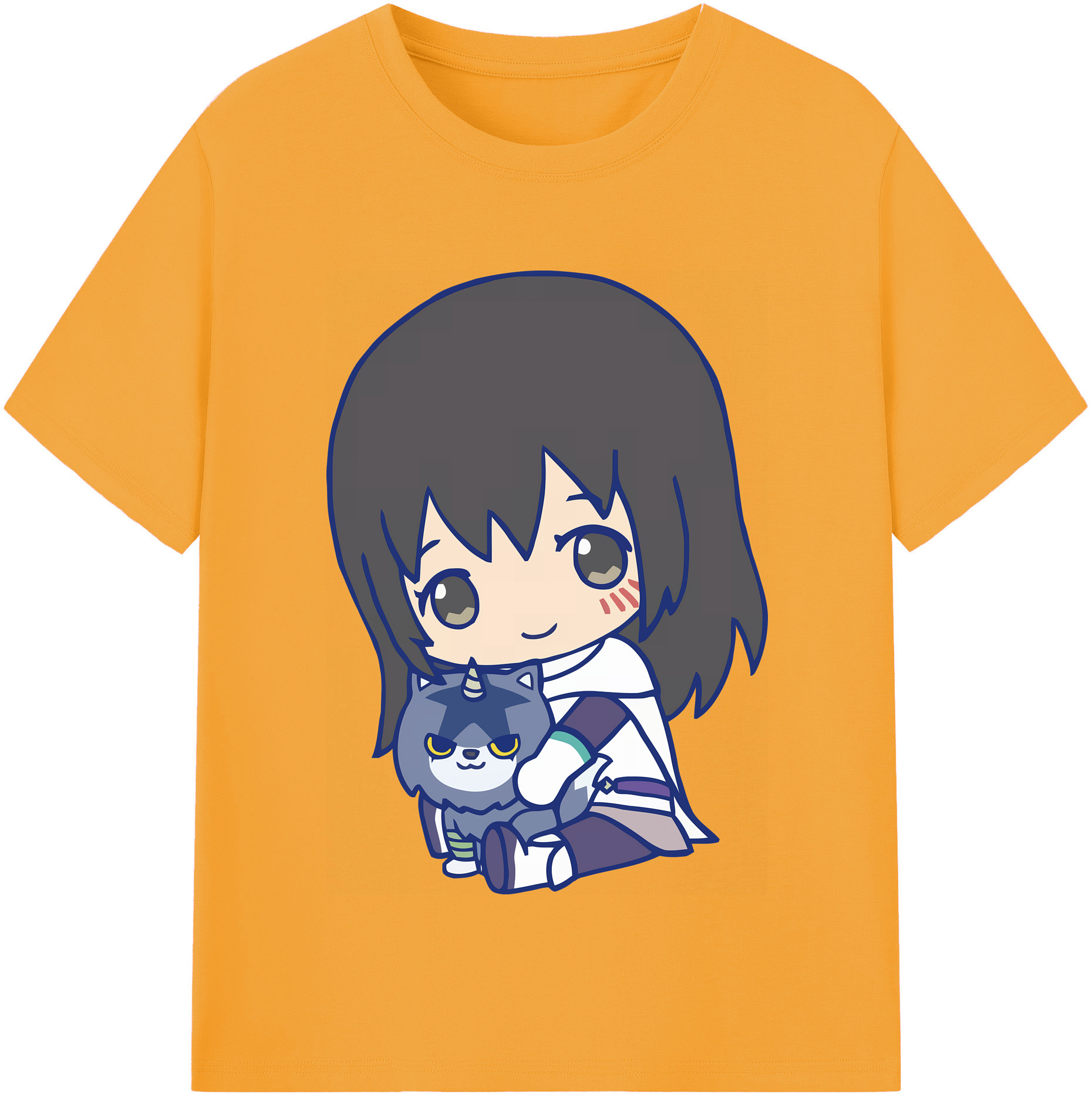 （画像用） 転スラ Regarding Reincarnated to Slime レディースカジュアルプリントTシャツ（綿100％）