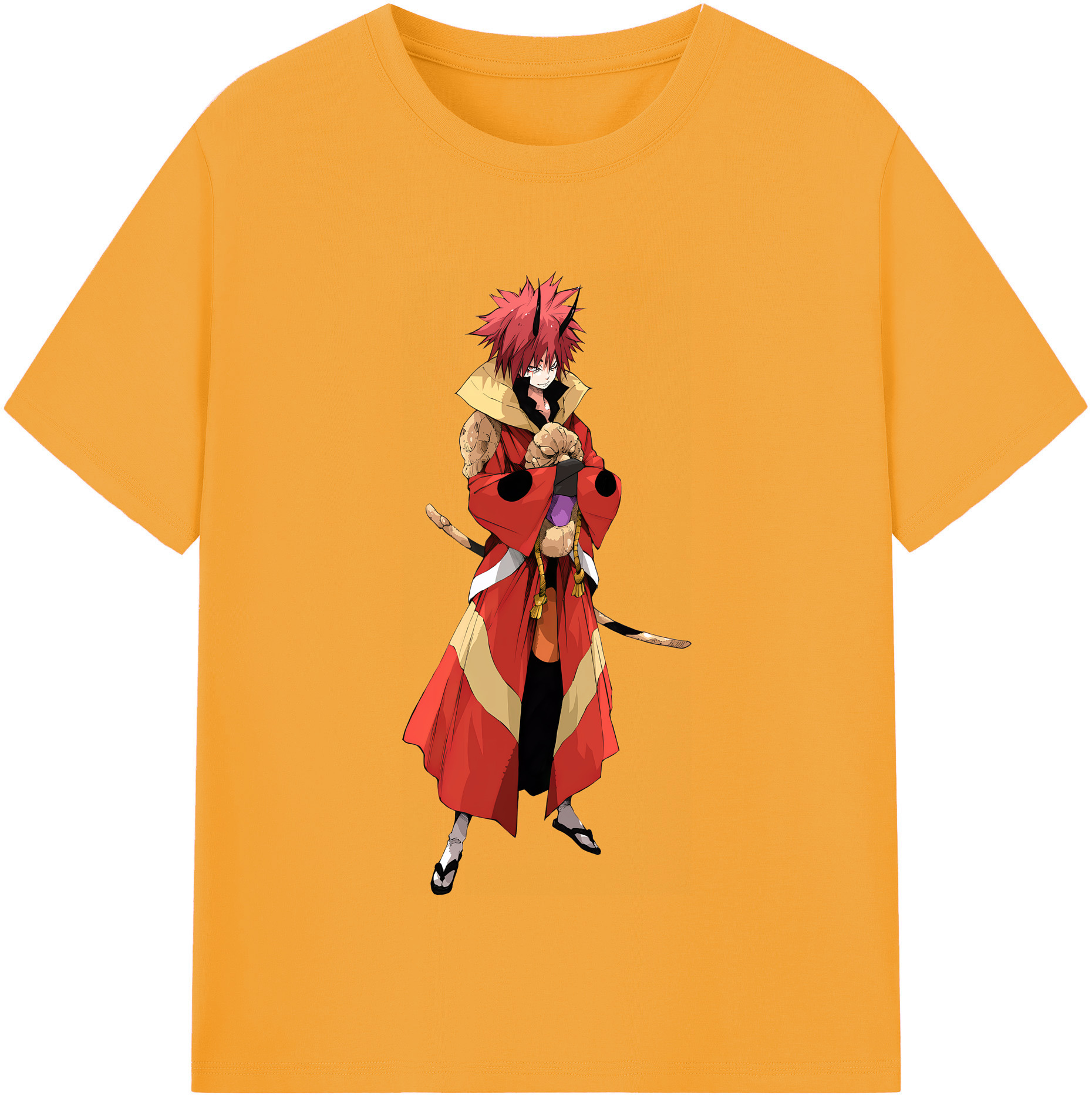 （画像用） 転スラ Regarding Reincarnated to Slime レディースカジュアルプリントTシャツ（綿100％）